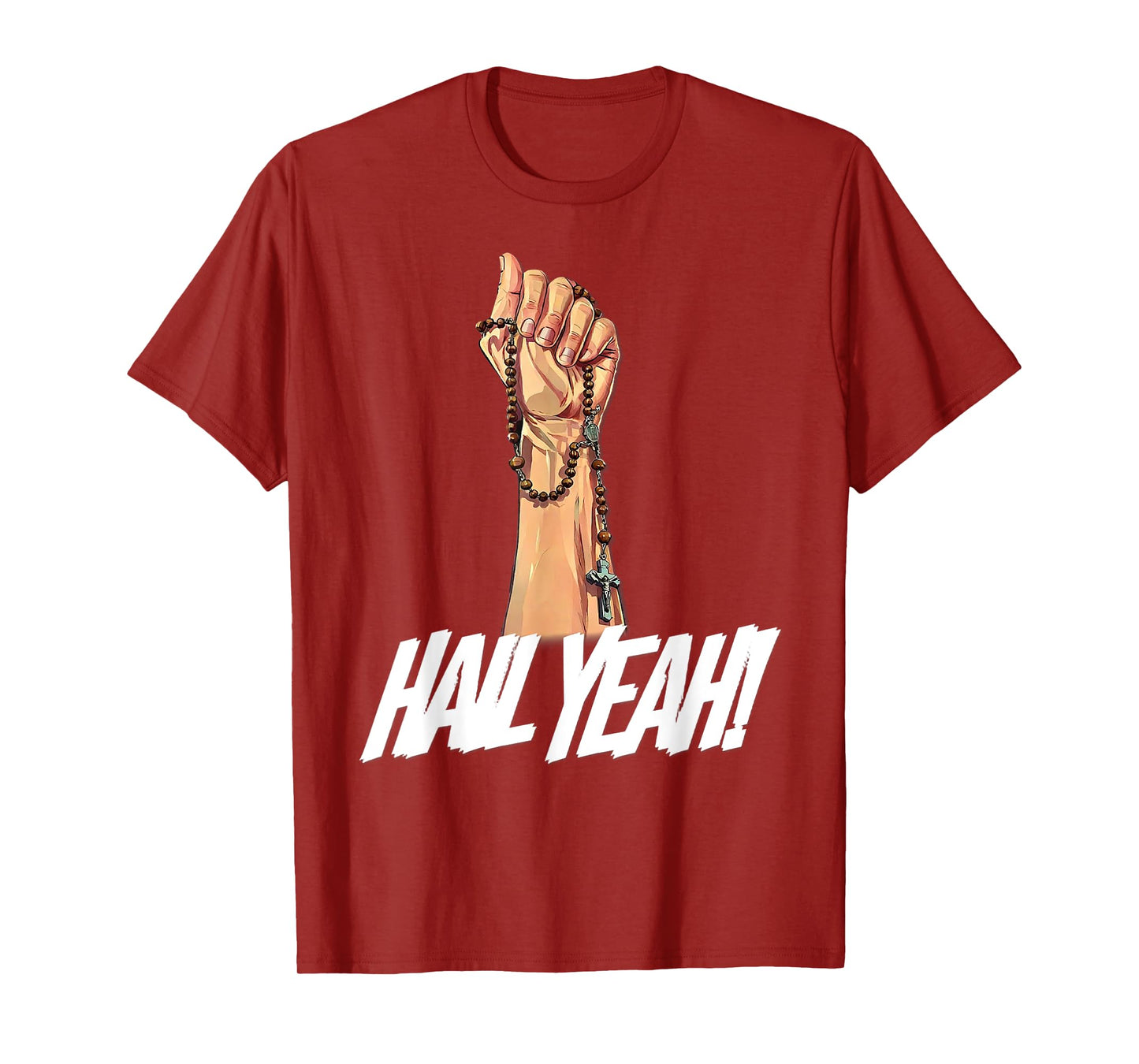 Pray The Rosary Blessed Mother Catholic T-Shirt