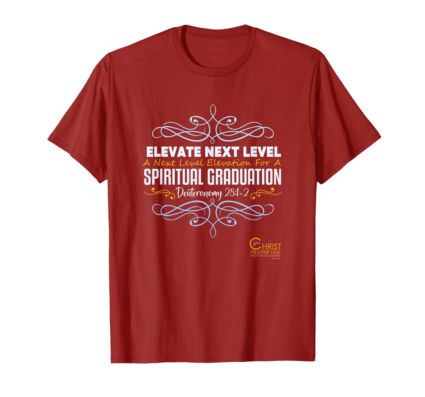 Elevate Next Level Spiritual Graduation T-Shirt