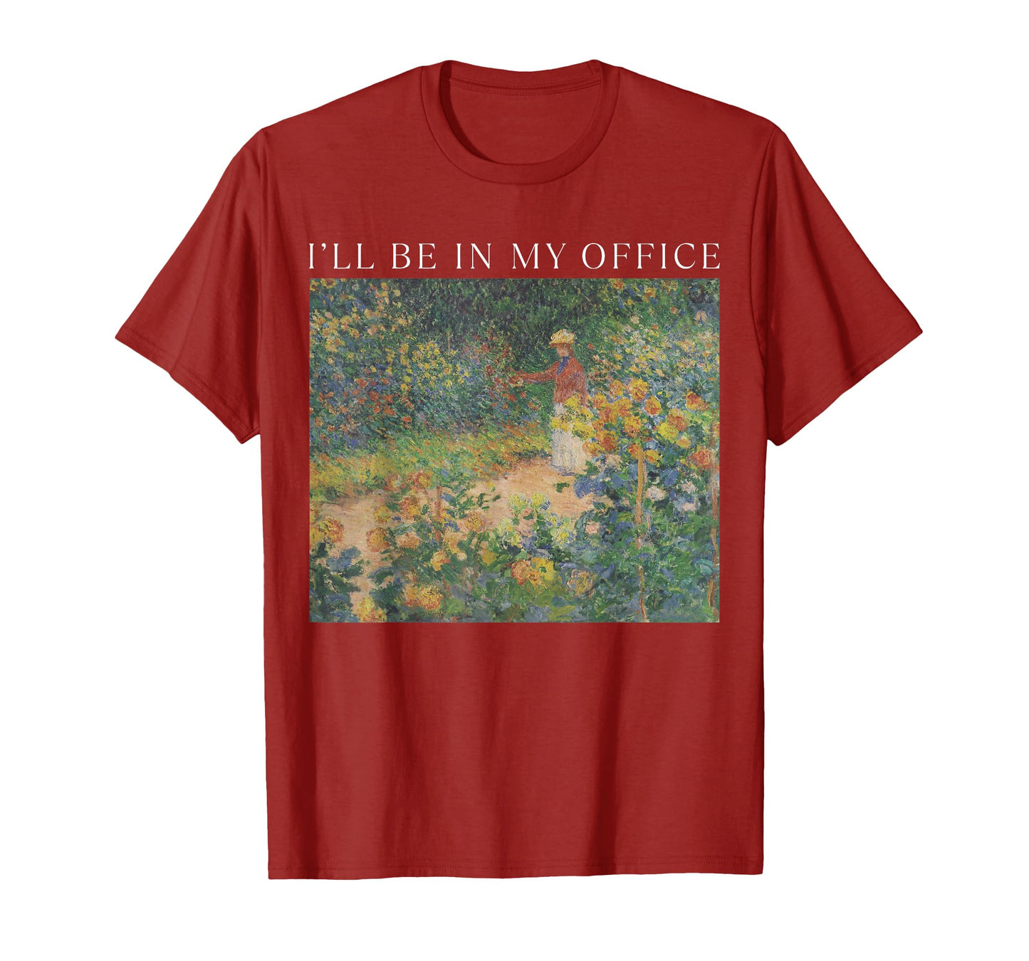 I'll Be in My Office Garden Funny Distressed Gardening T-Shirt