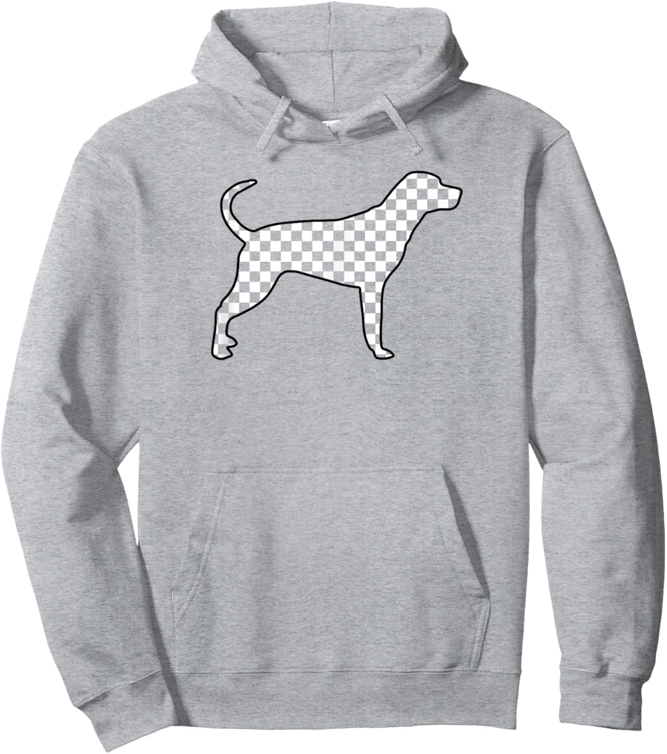 Orange Native Home TN State Pride Blue Tick Hound Tennessee Hoodie - Hoodie | Ash
