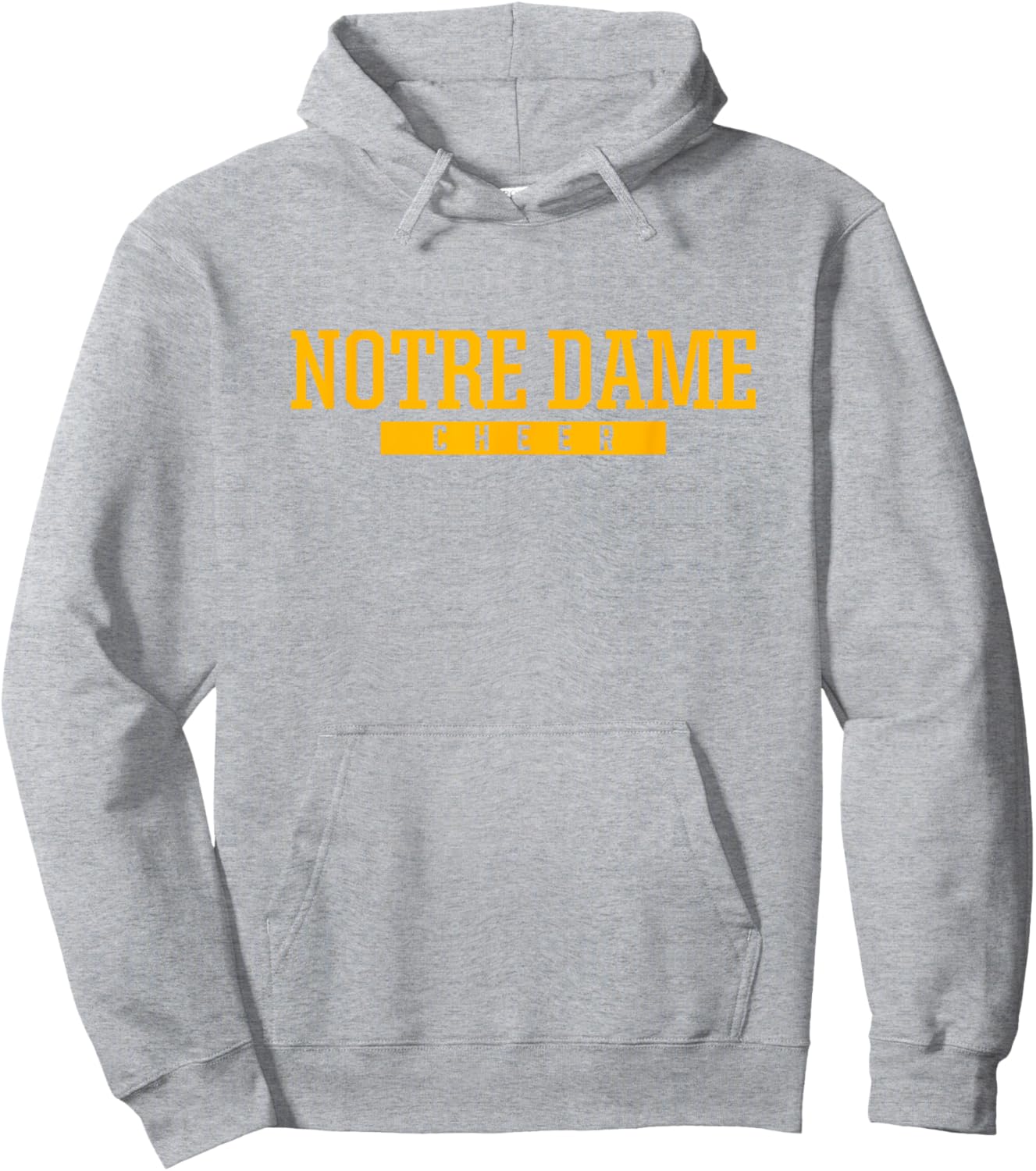 Notre Dame High School Cheer Hoodie - Hoodie | Ash