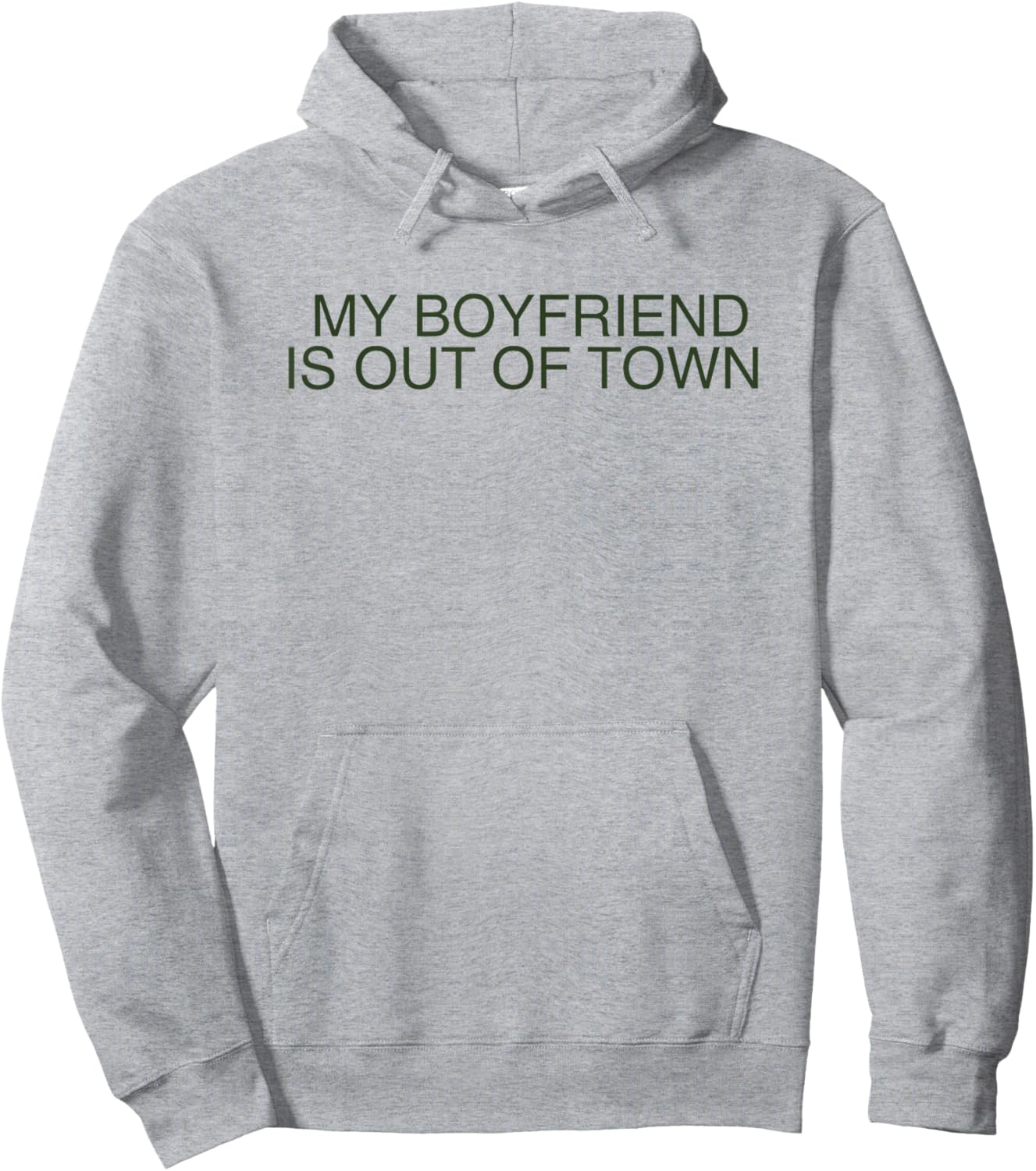 My Boyfriend Is Out Of Town Shirt Retro 90s Trendy Vintage Hoodie - Hoodie | Ash