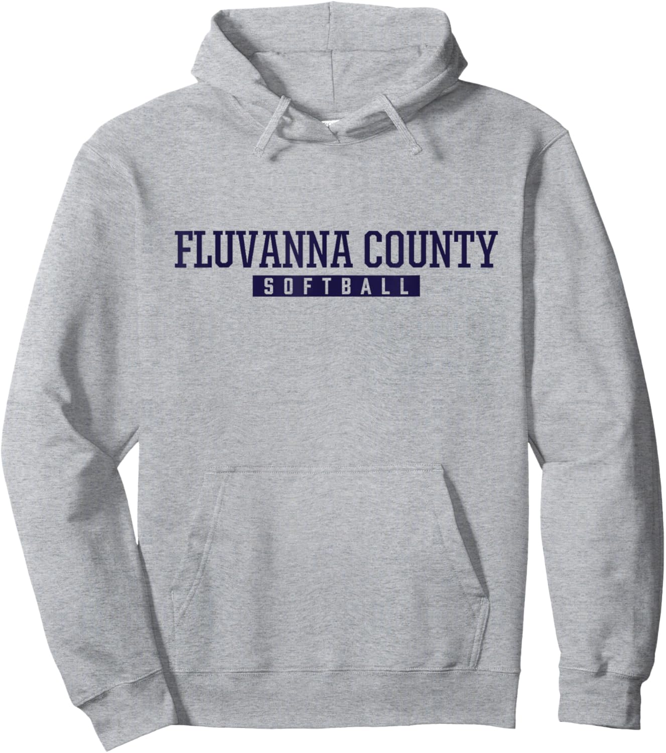 Fluvanna County High School Softball Hoodie - Hoodie | Ash