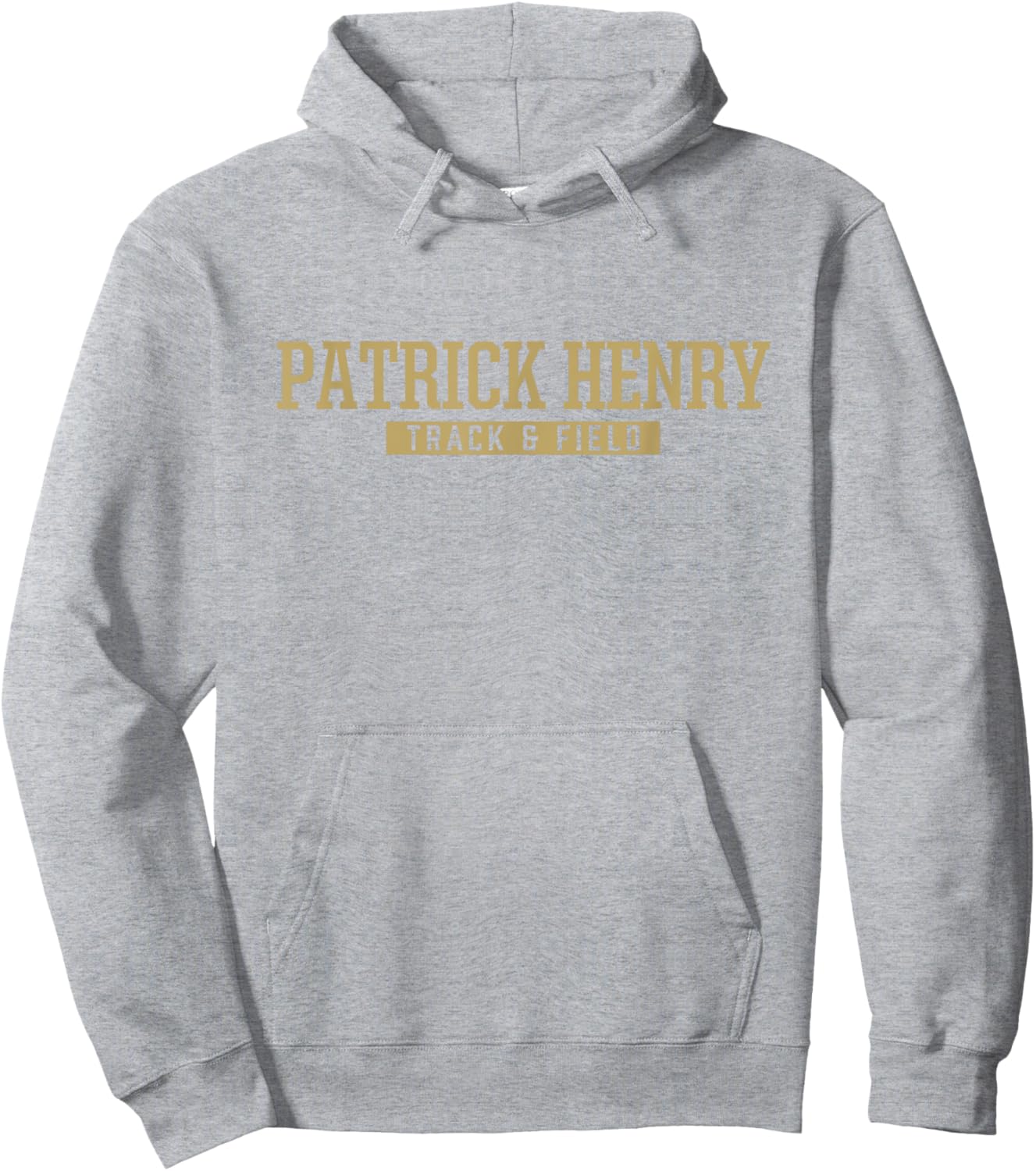 Patrick Henry High School Track & Field Hoodie - Hoodie | Ash