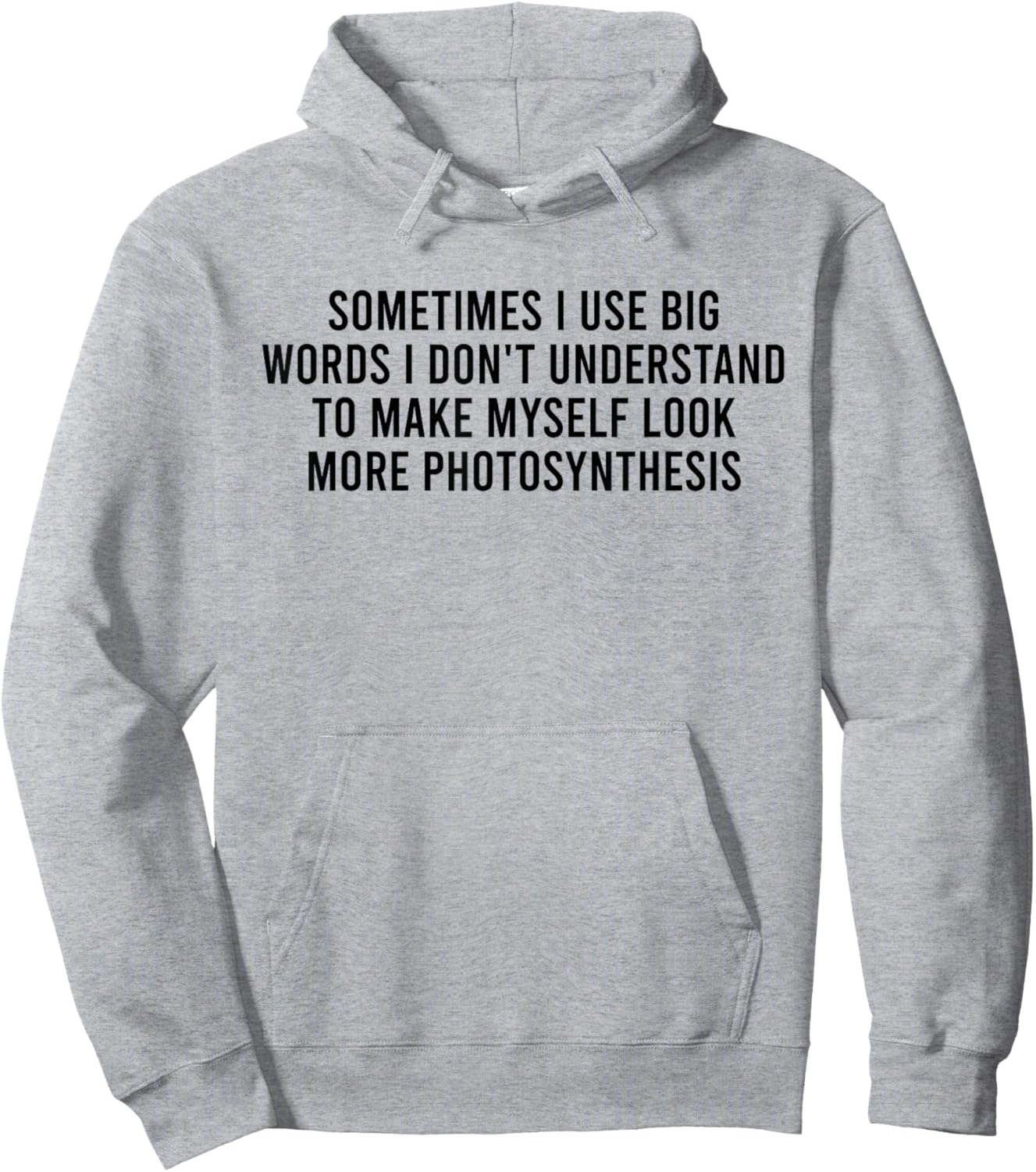 Sometimes I Use Big Words I Don't Understand To Make Myself Hoodie - Hoodie | Ash