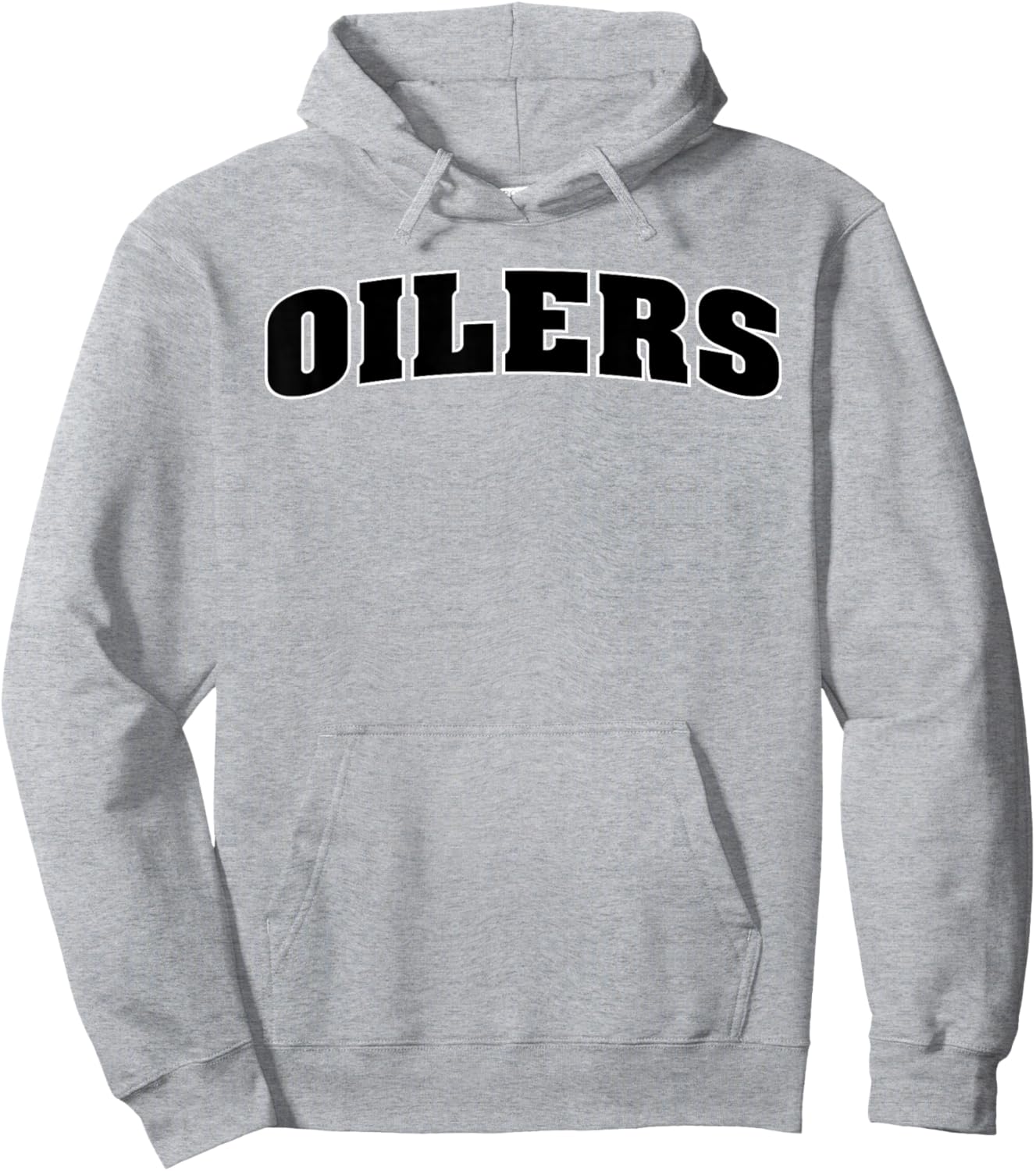 University of Findlay Oilers Block Type Logo Hoodie - Hoodie | Ash