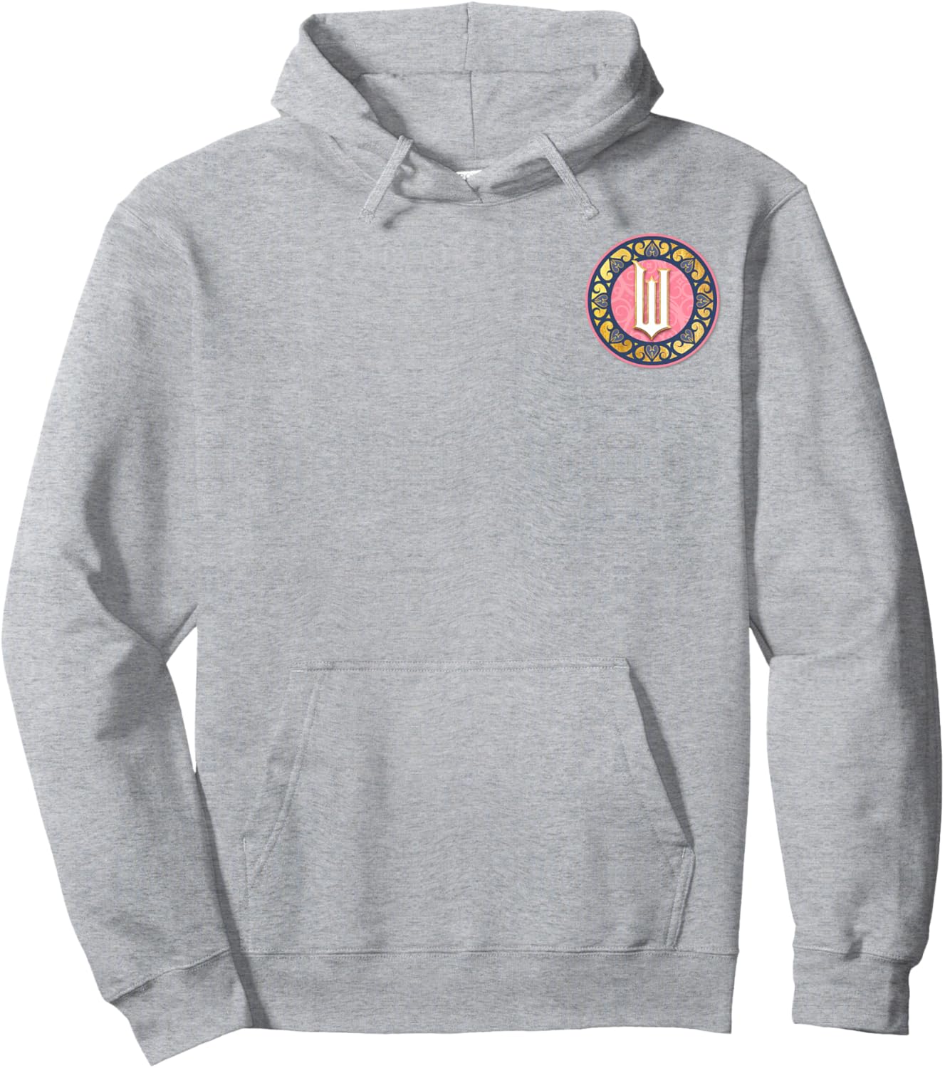 Wicked Glinda Logo Front & Back Hoodie - Hoodie | Ash
