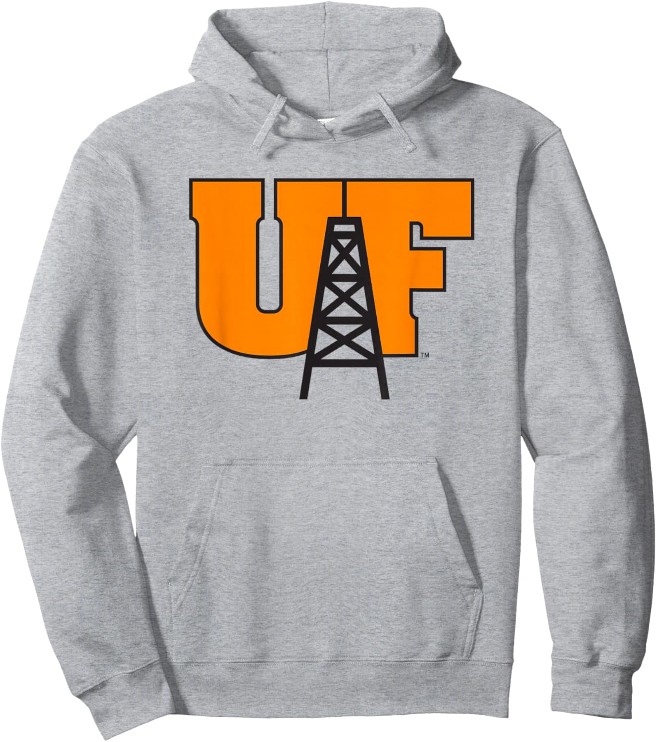University of Findlay Oilers UF Derrick Logo Hoodie - Hoodie | Ash