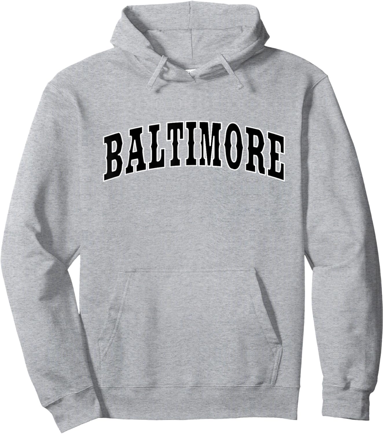 BALTIMORE - Throwback Design - Classic Hoodie - Hoodie | Ash