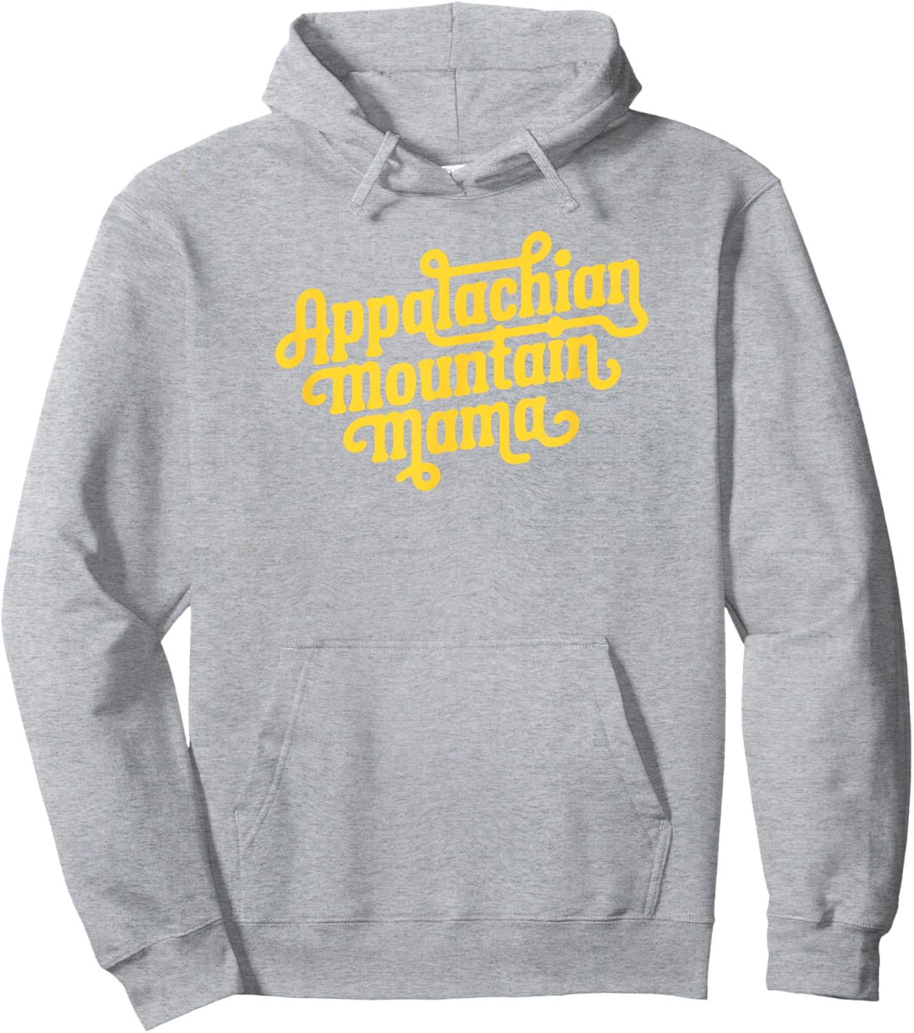 Appalachian Mountain Mama Cute Retro Lettering Hoodie - Hoodie | Ash