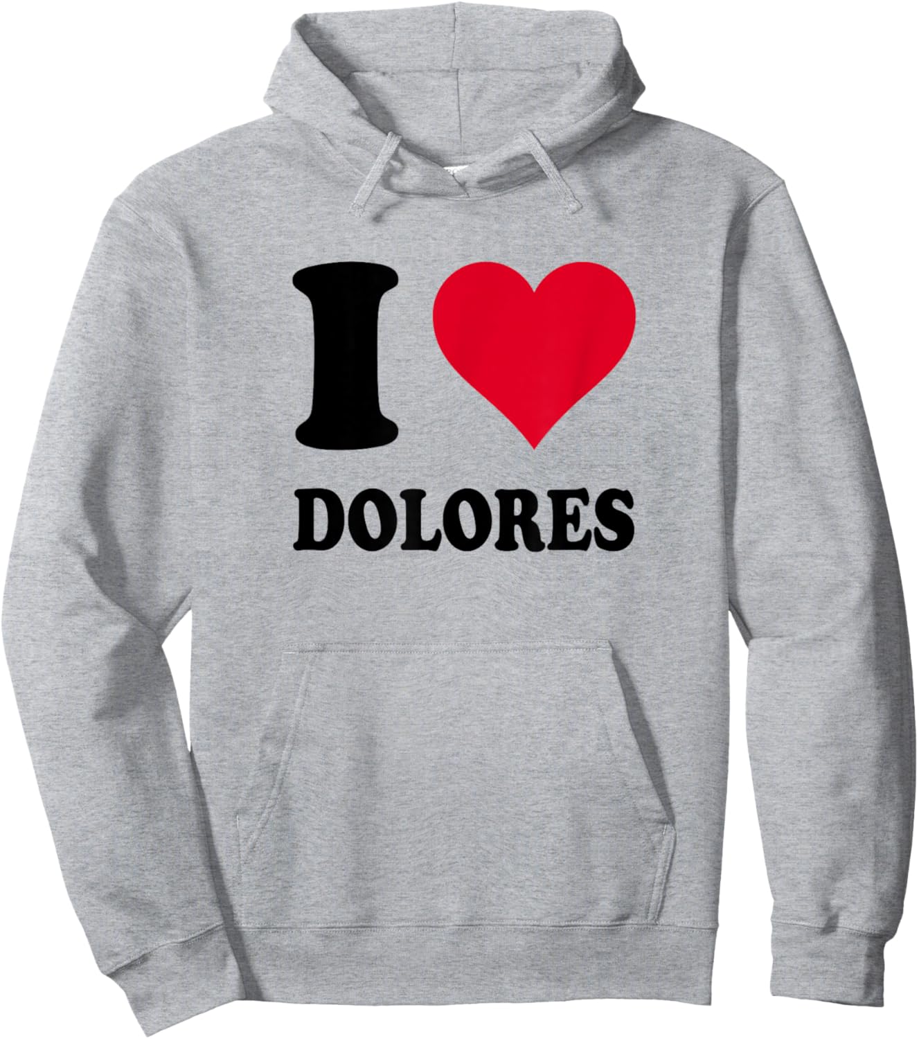 I Love Dolores Hoodie - Hoodie | Ash