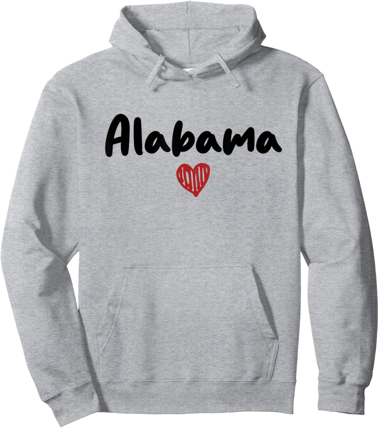 Alabama - I Love Alabama - Classic Hoodie - Hoodie | Ash