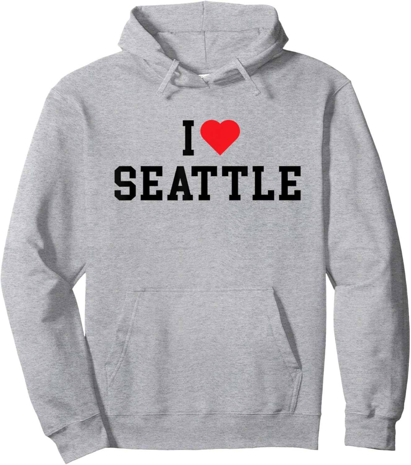 Seattle - I Love Seattle - Classic Hoodie - Hoodie | Ash
