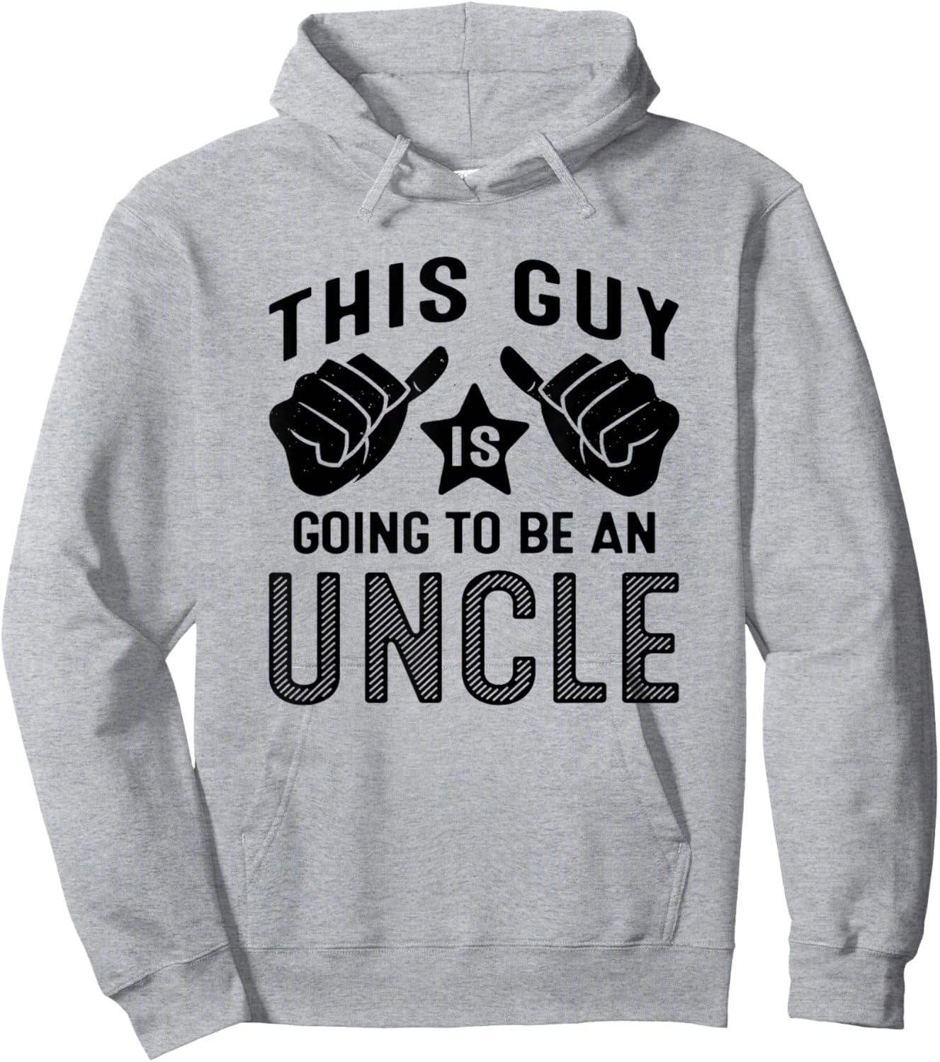 This Guy Is Going To Be An Uncle Hoodie - Hoodie | Ash