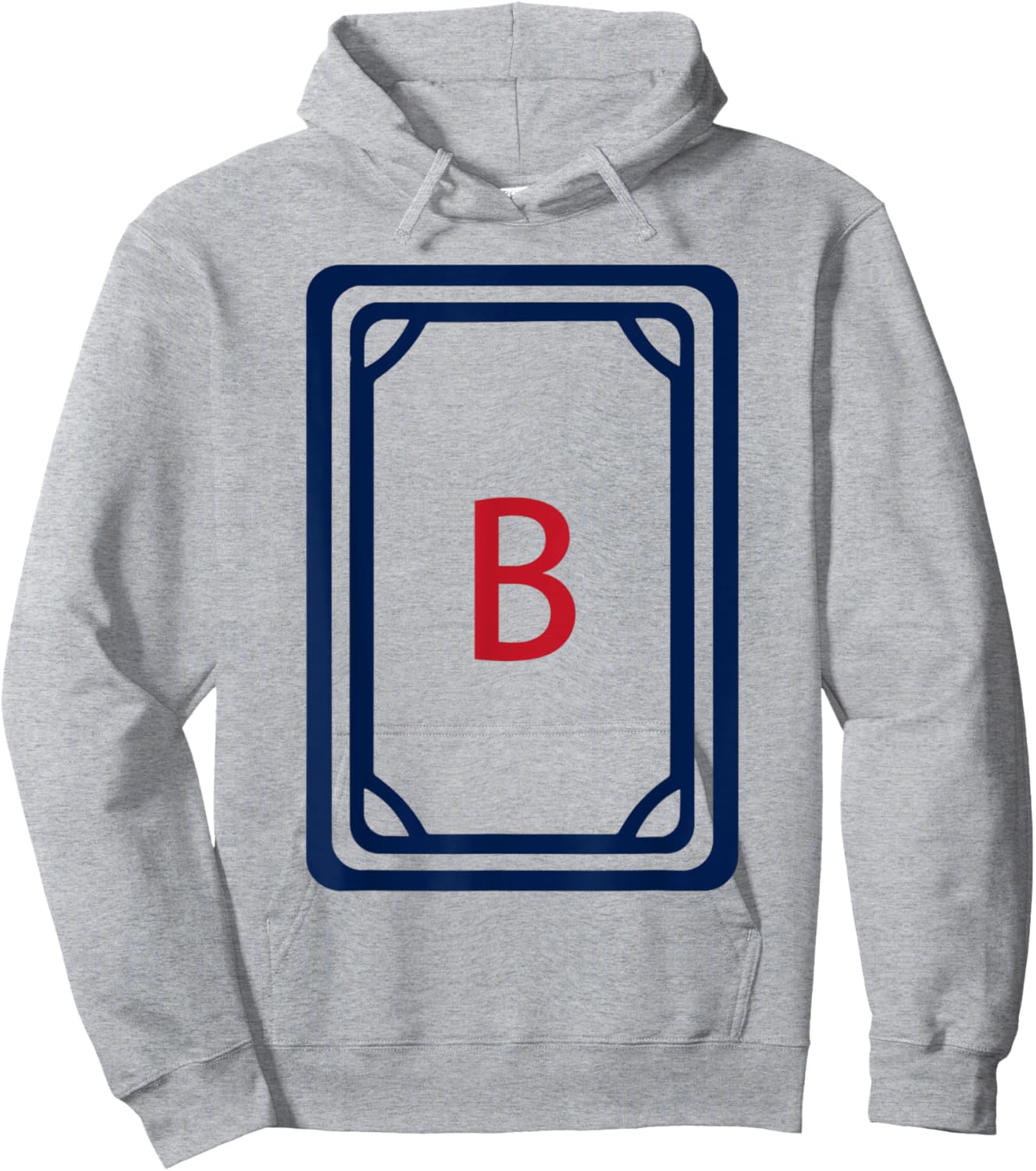 Chinese Mah Jong White Dragon Tile Mahjong Costume Hoodie - Hoodie | Ash