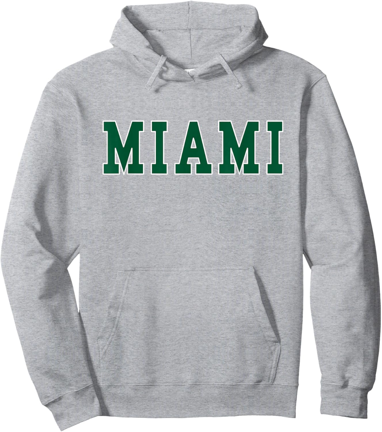 MIAMI - Throwback Design - Classic Hoodie - Hoodie | Ash