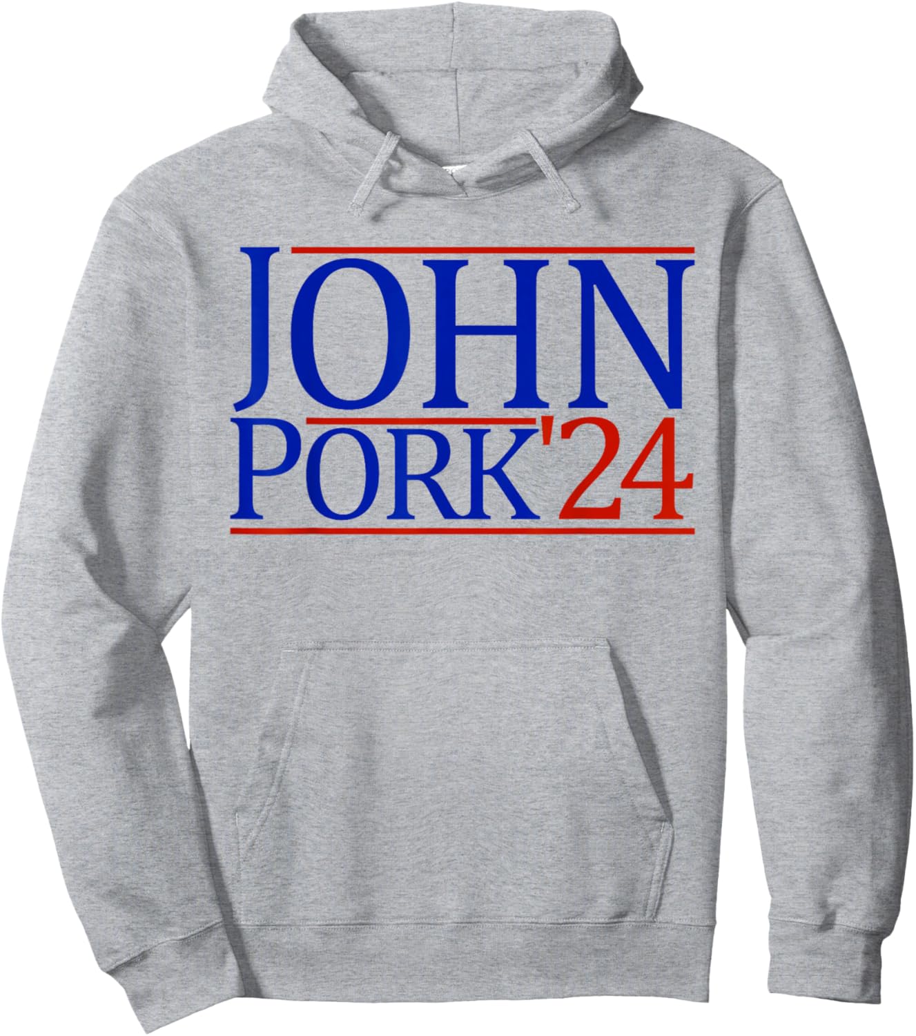 John Pork '24 John Pork Hoodie - Hoodie | Ash