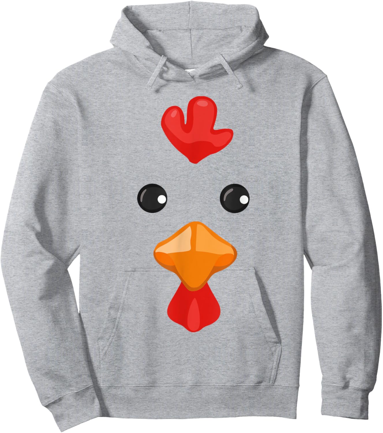 Chicken Halloween Costume Farm Toddler Kid Chicken Halloween Hoodie - Hoodie | Ash