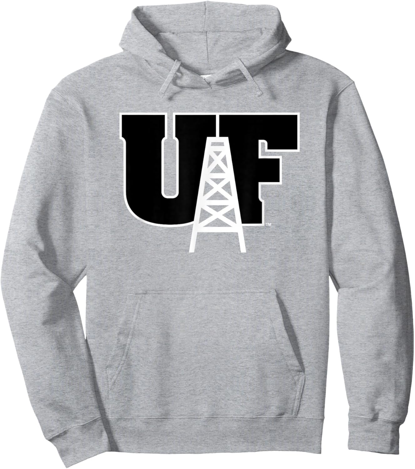 University of Findlay Oilers UF Derrick Logo Hoodie - Hoodie | Ash