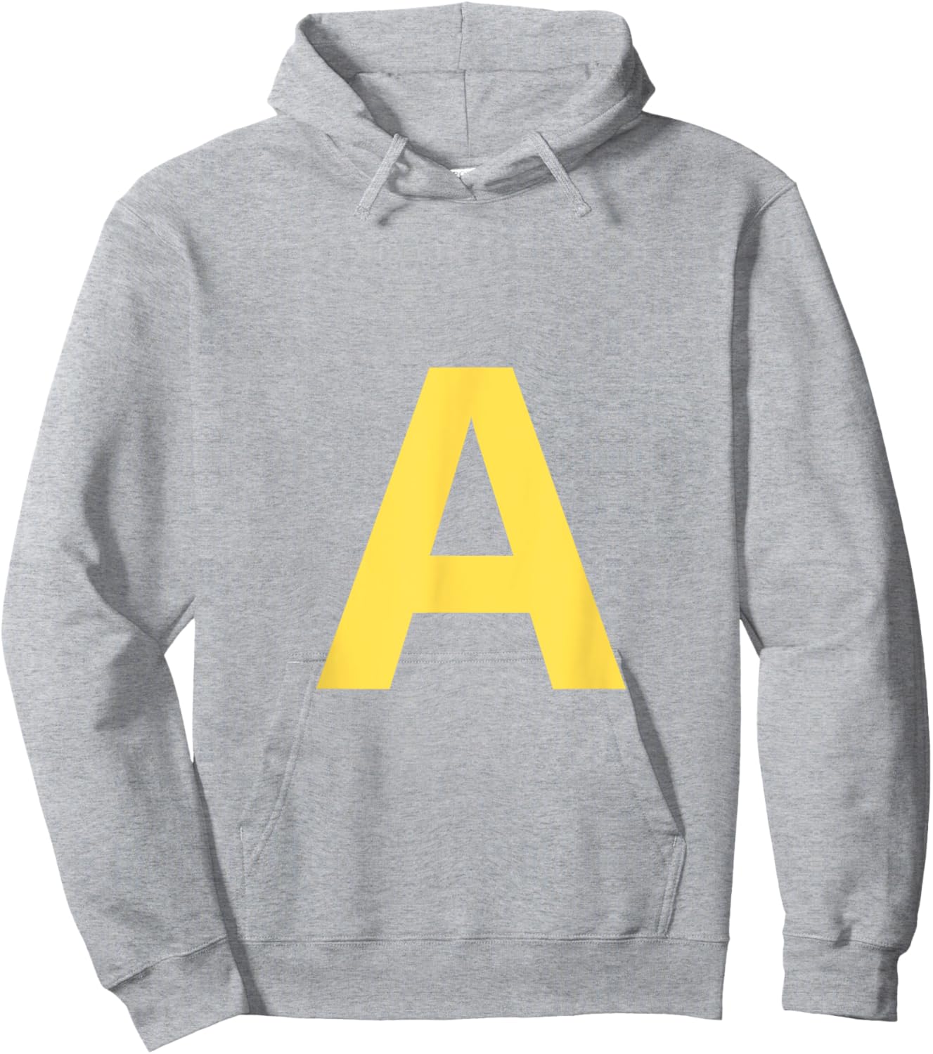 Yellow Letter A Red Halloween Party Costume Kids Hoodie - Hoodie | Ash