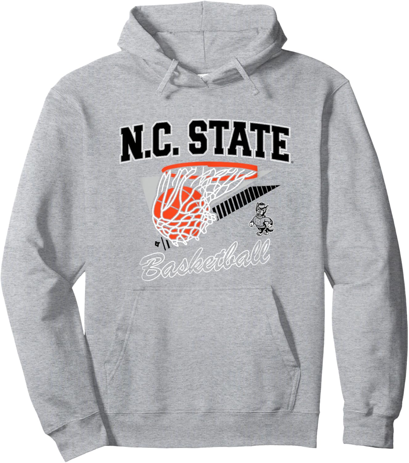 NC State Basketball Hoodie - Hoodie | Ash