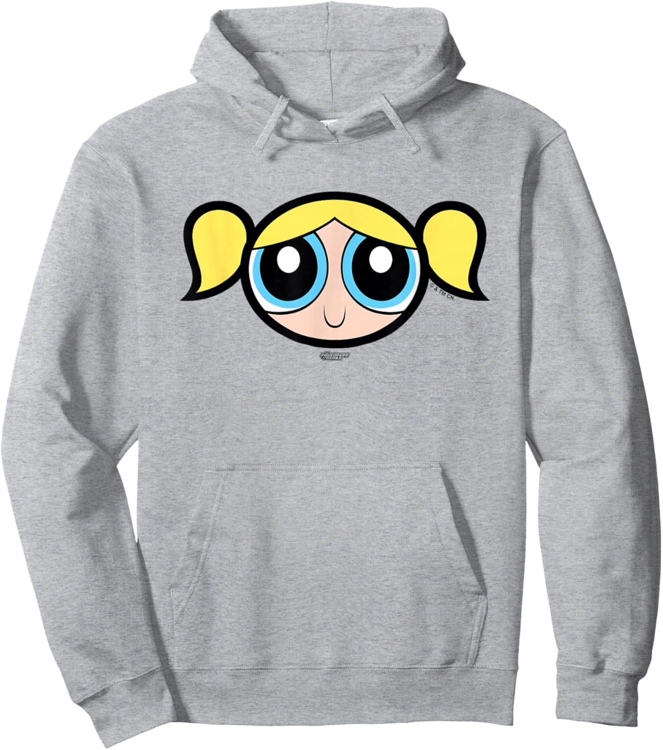 The Powerpuff Girls Bubbles Face Hoodie - Hoodie | Ash