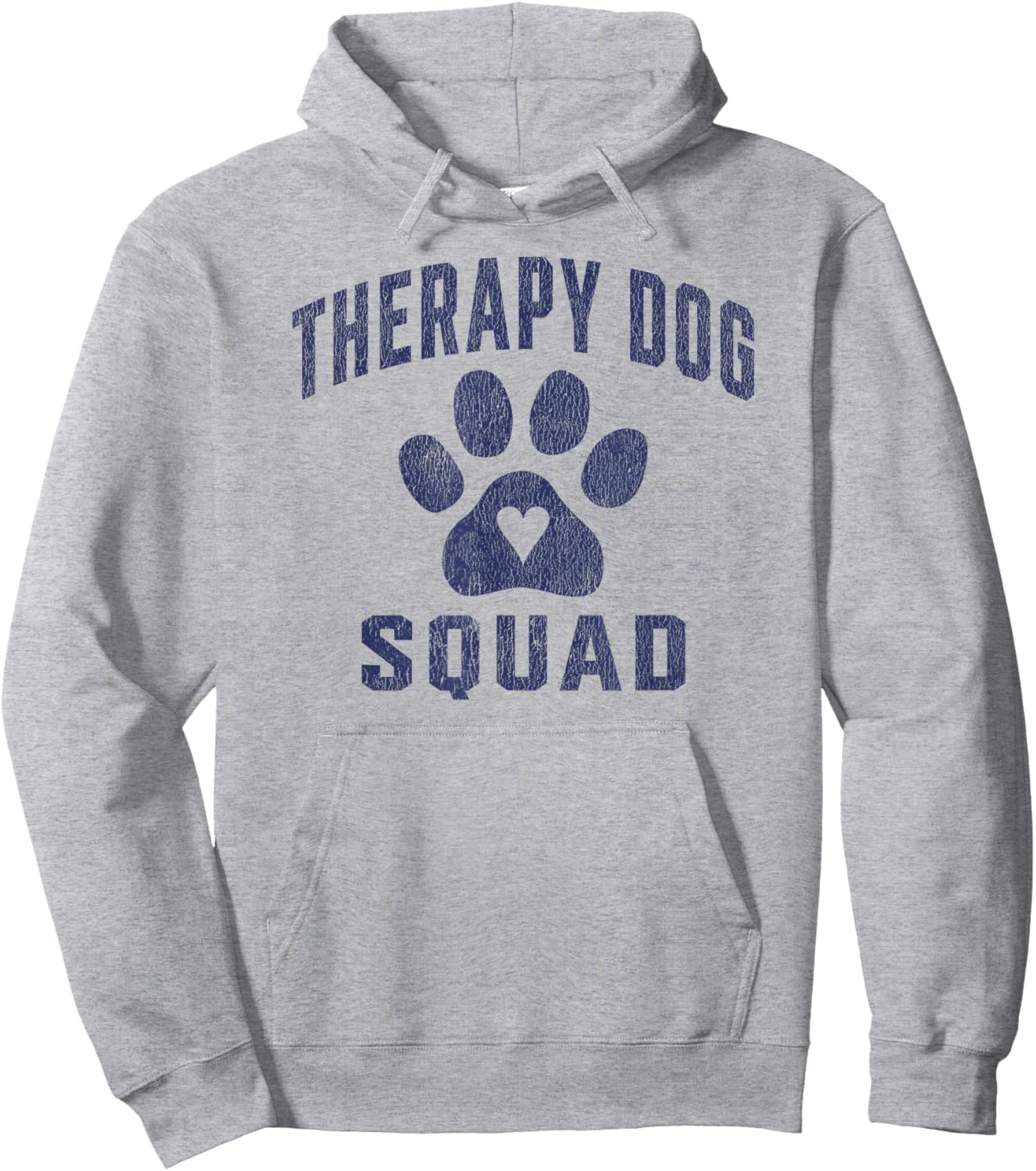 Therapy Dog Team Handler Animal Assisted Therapy Dog Squad Hoodie - Hoodie | Ash