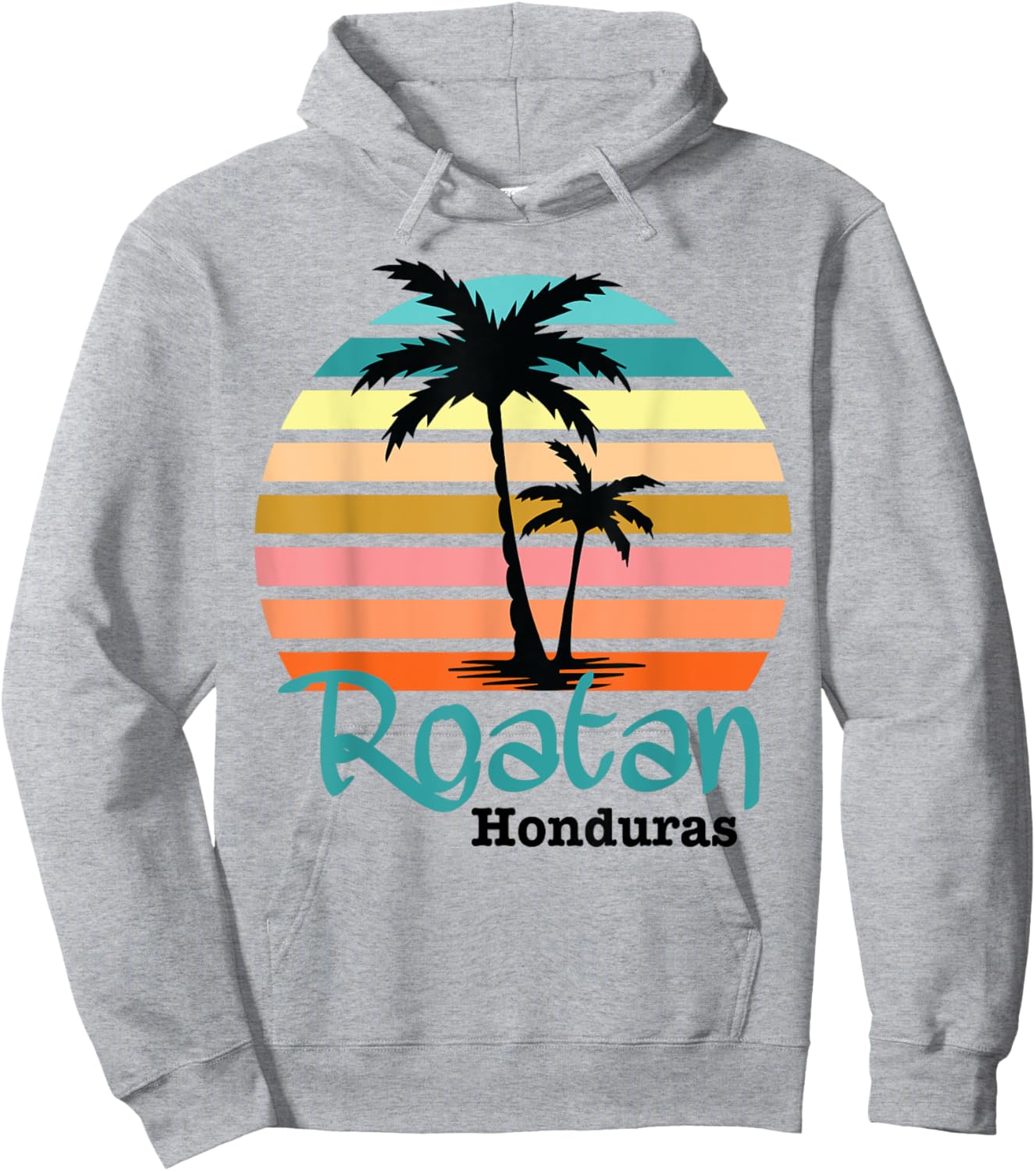 Roatan Honduras Caribbean Vacation Souvenirs Hoodie - Hoodie | Ash