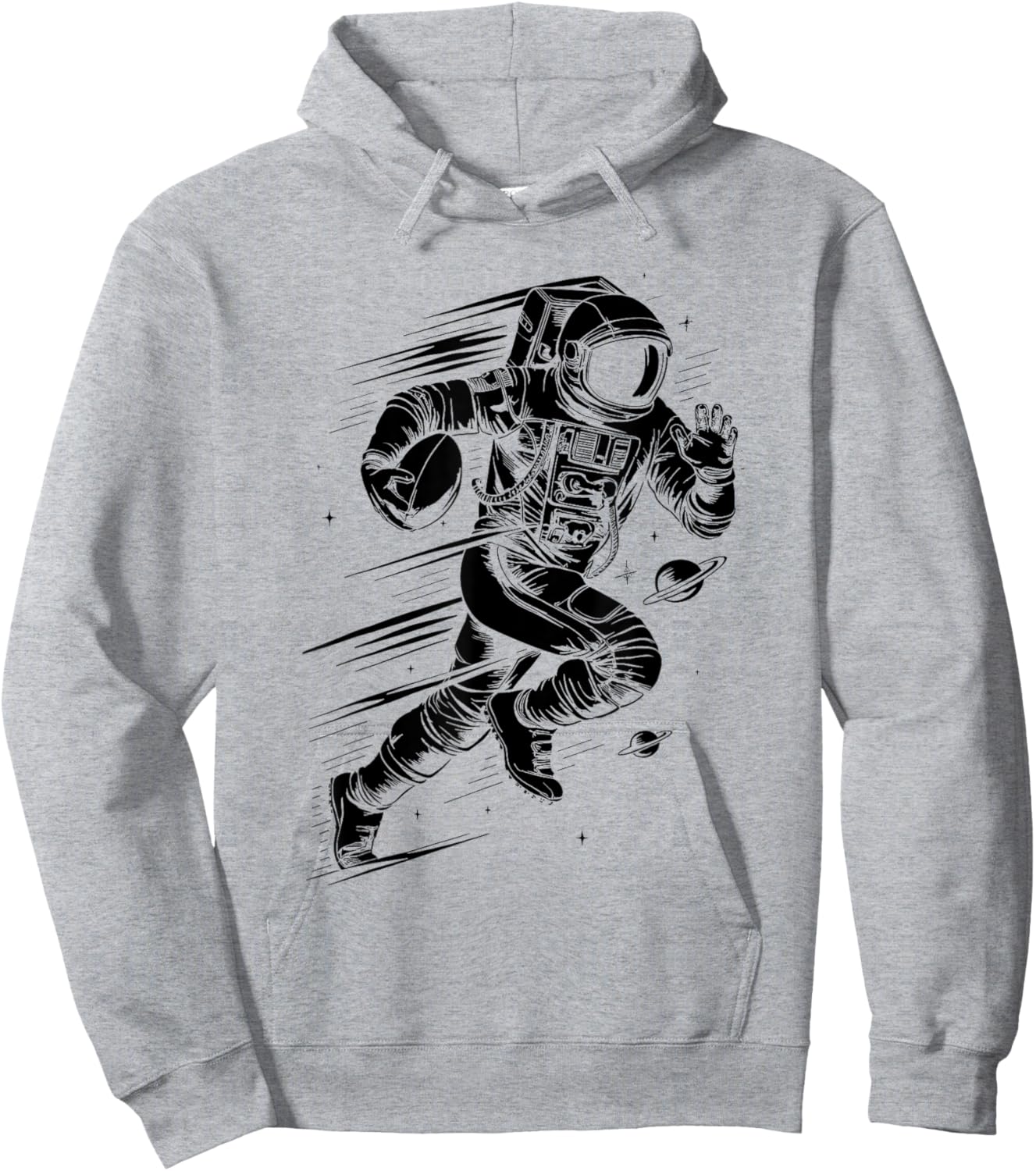 Astronaut Football Player Footballer Sports Hoodie - Hoodie | Ash