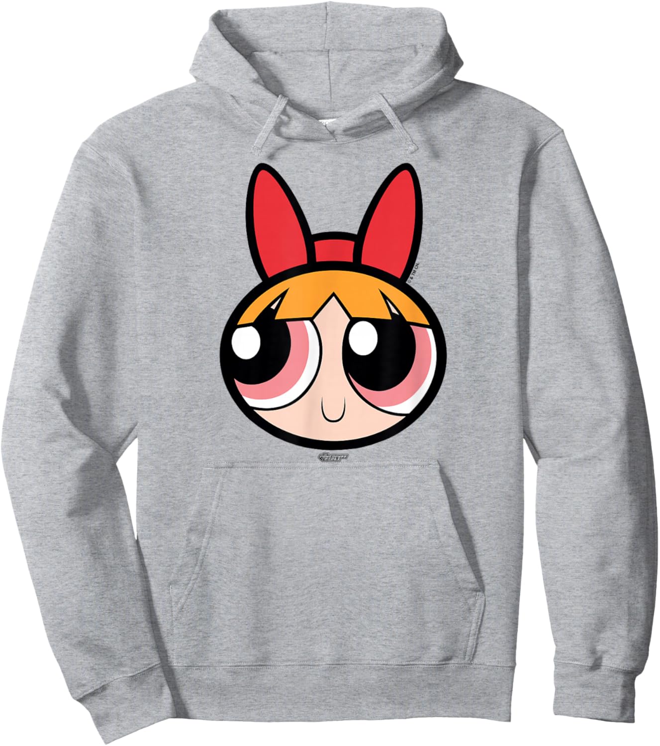 The Powerpuff Girls Blossom Face Hoodie - Hoodie | Ash