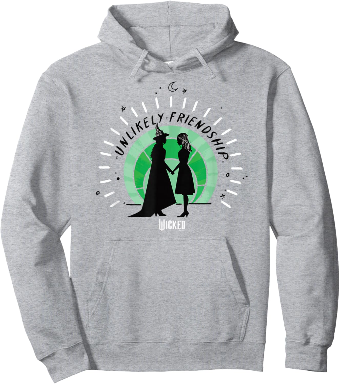 Wicked Unlikely Friendships Hoodie - Hoodie | Ash