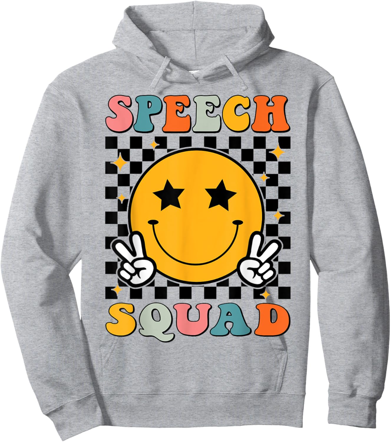 Speech Squad SLP Speech Language Pathologist SLP Therapist Hoodie - Hoodie | Ash