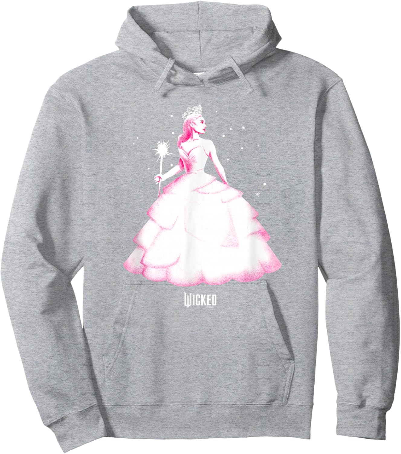 Wicked Glinda Tonal Pose Hoodie - Hoodie | Ash