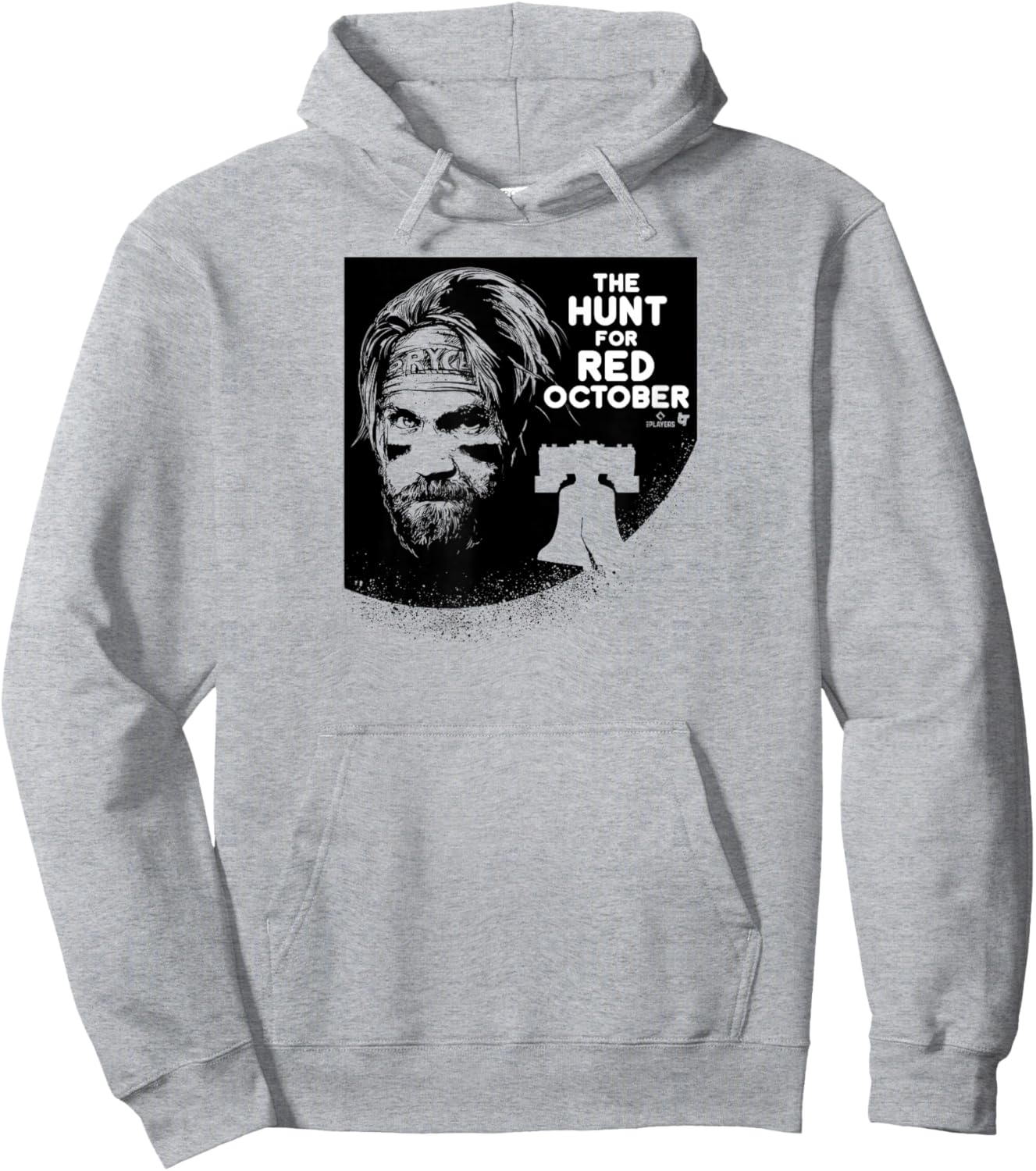 Bryce Harper - The Hunt for Red October - Philly Baseball Hoodie - Hoodie | Ash