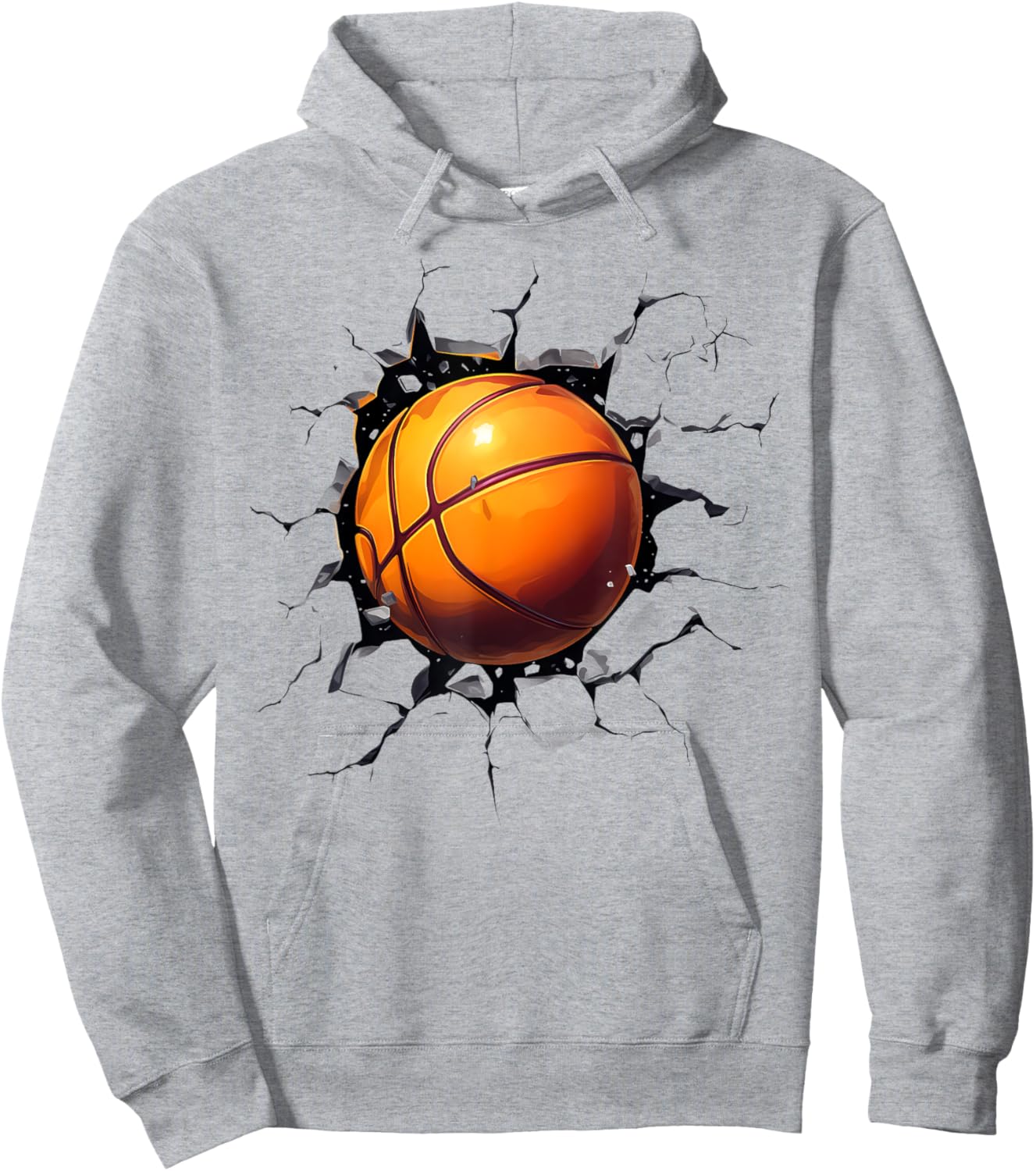 Basketball Players Basketball Team Graphic Sports Basketball Hoodie - Hoodie | Ash