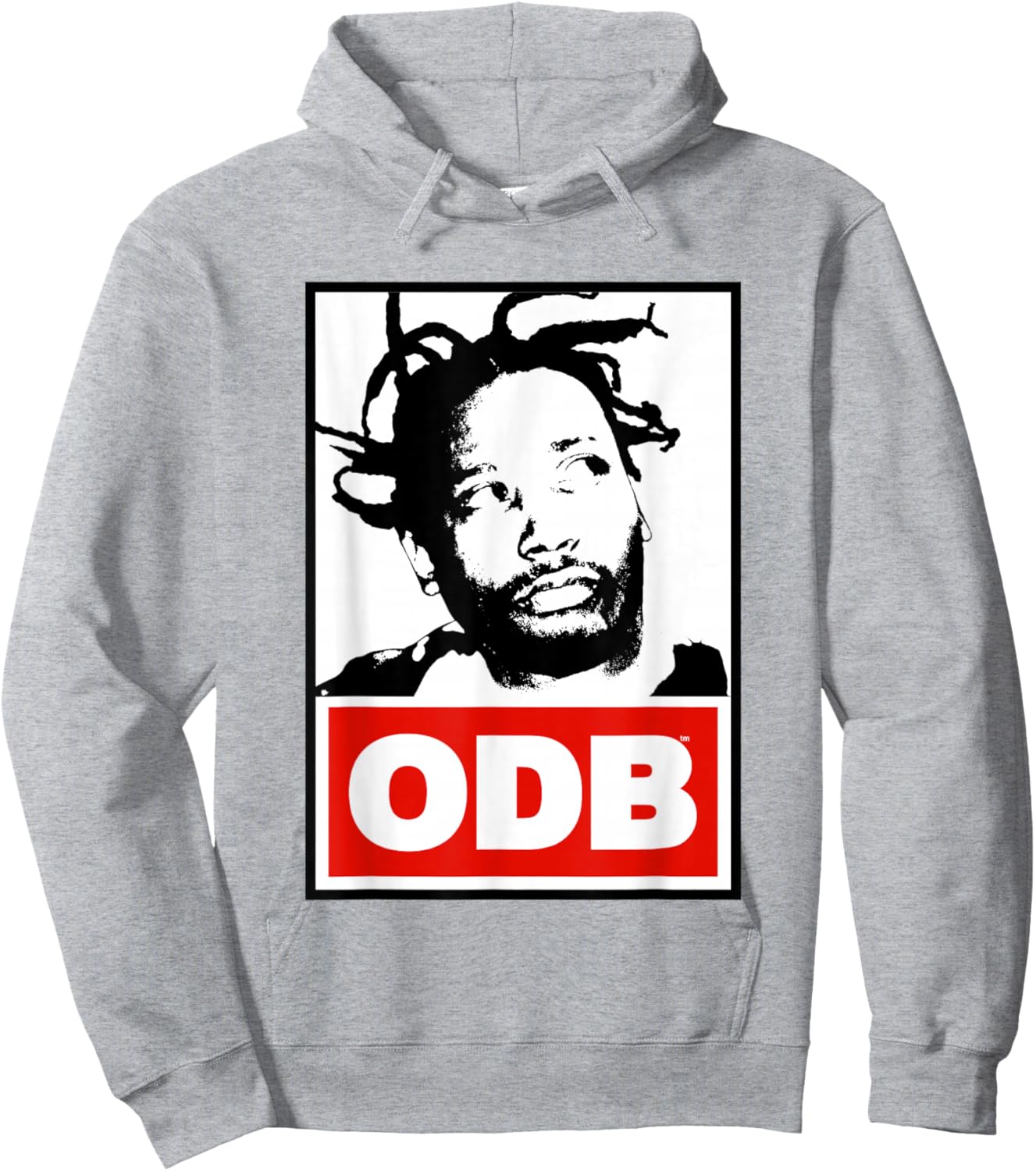 Ol' Dirty Bastard ODB Fashion Brand Parody Hoodie - Hoodie | Ash