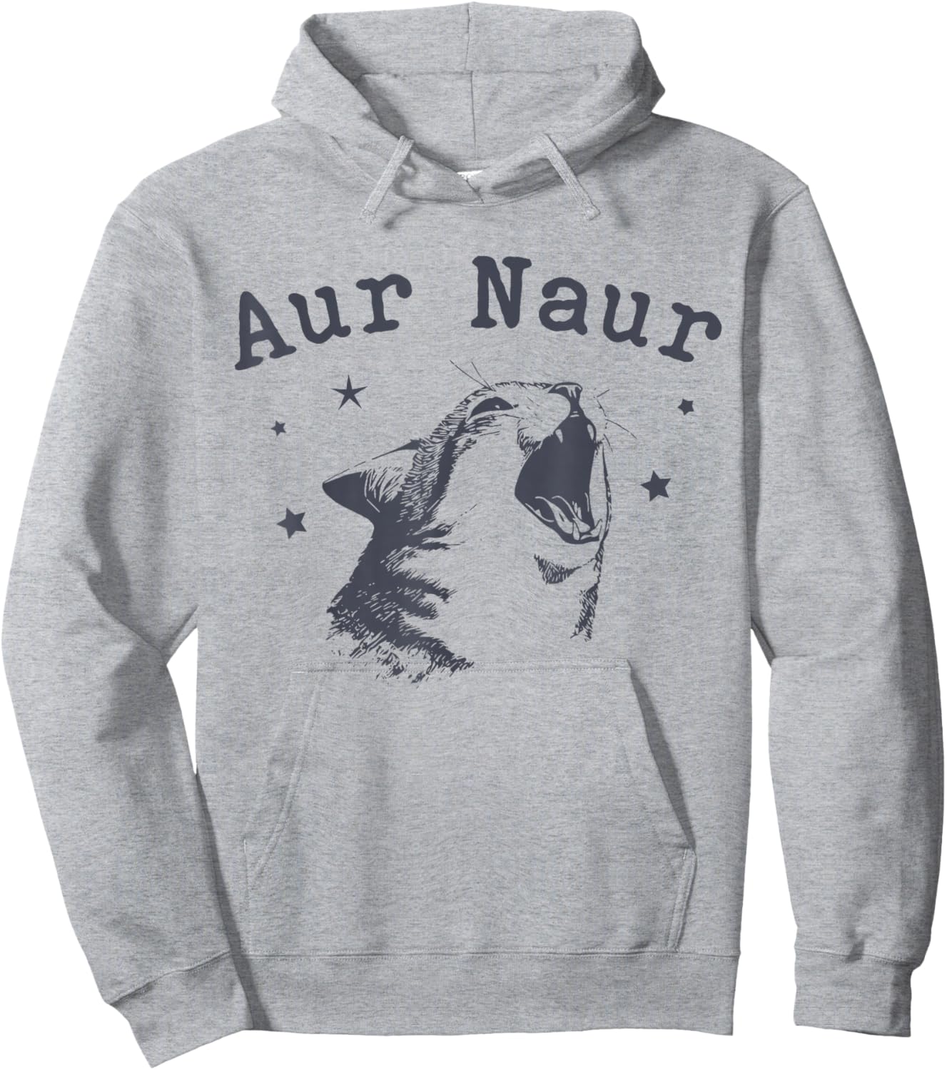 Aur Naur Funny Aur Naur Meme Cat Hoodie - Hoodie | Ash