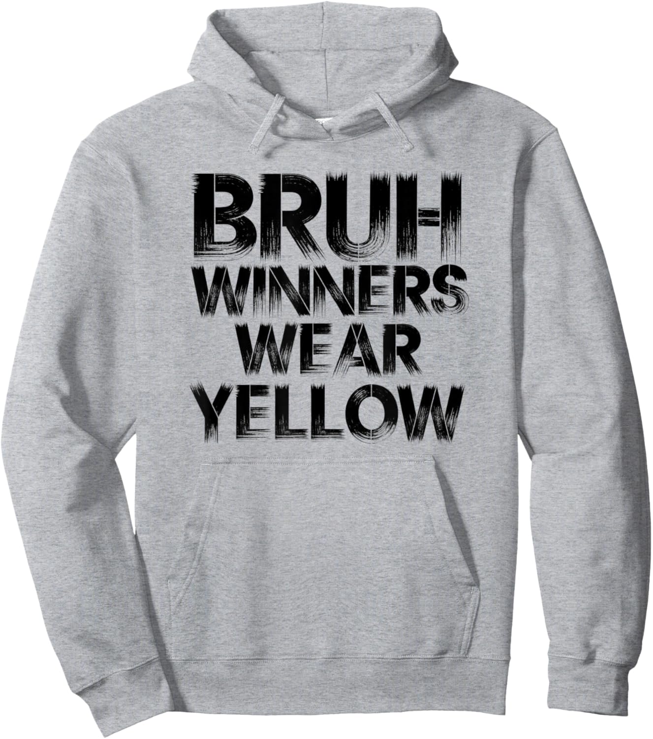 Bruh Winners Wear yellow Team Spirit Week Game Sports day Hoodie - Hoodie | Ash