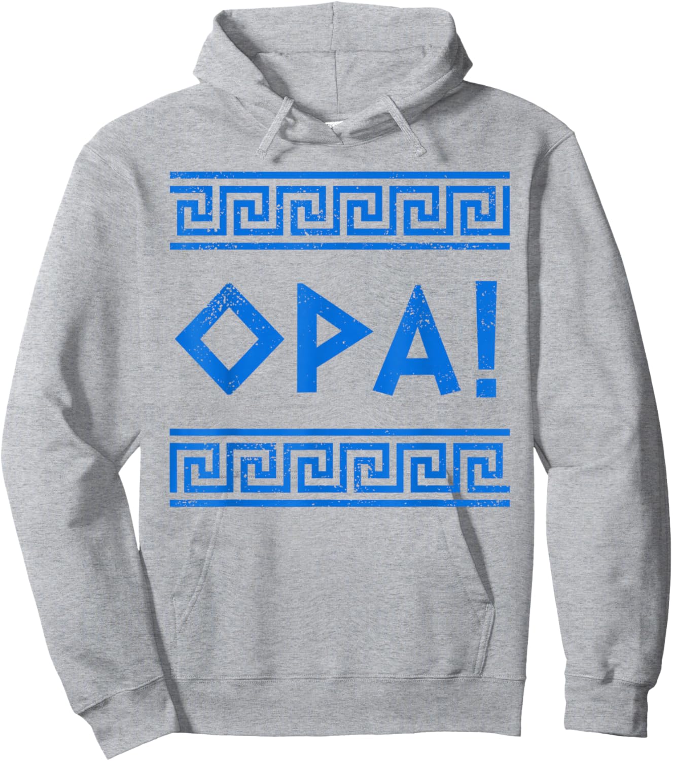 Opa Ancient Greek Pride Greek Flag Funny Greek Party Greece Hoodie - Hoodie | Ash