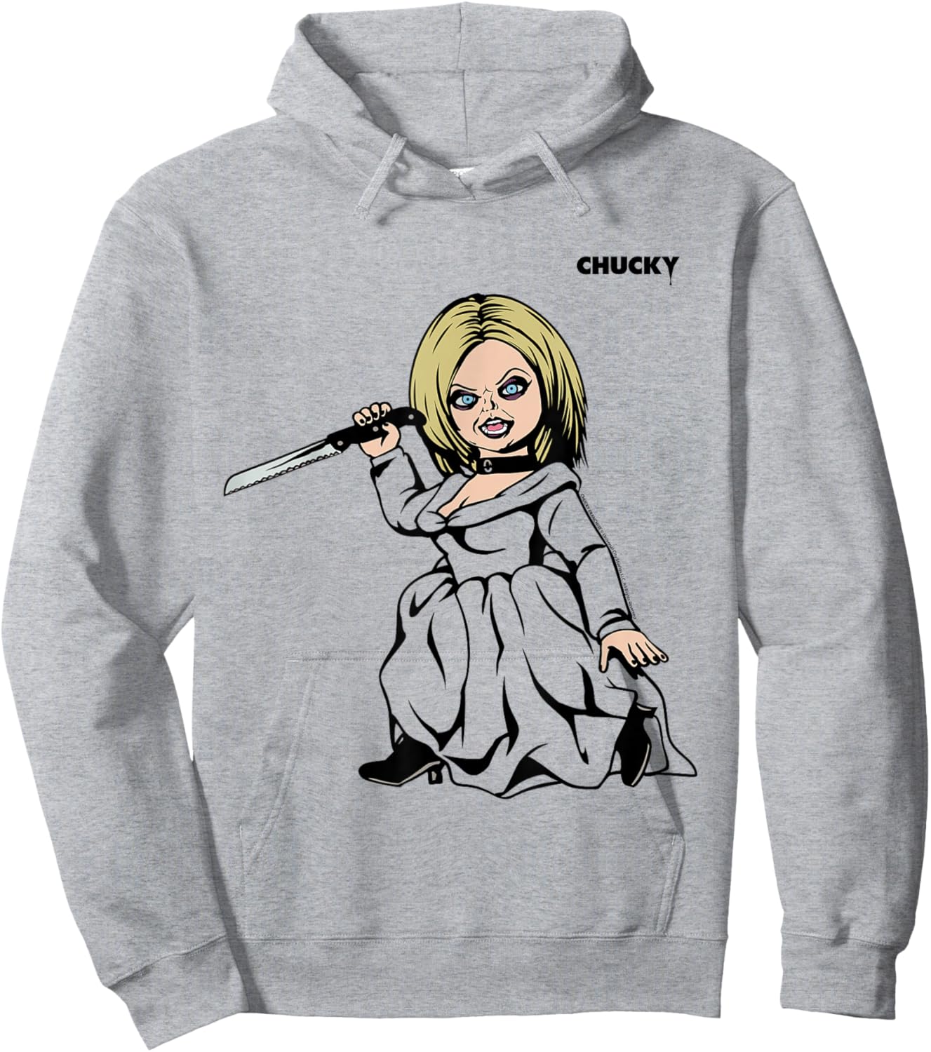 Chucky Tiffany Knife Hoodie - Hoodie | Ash