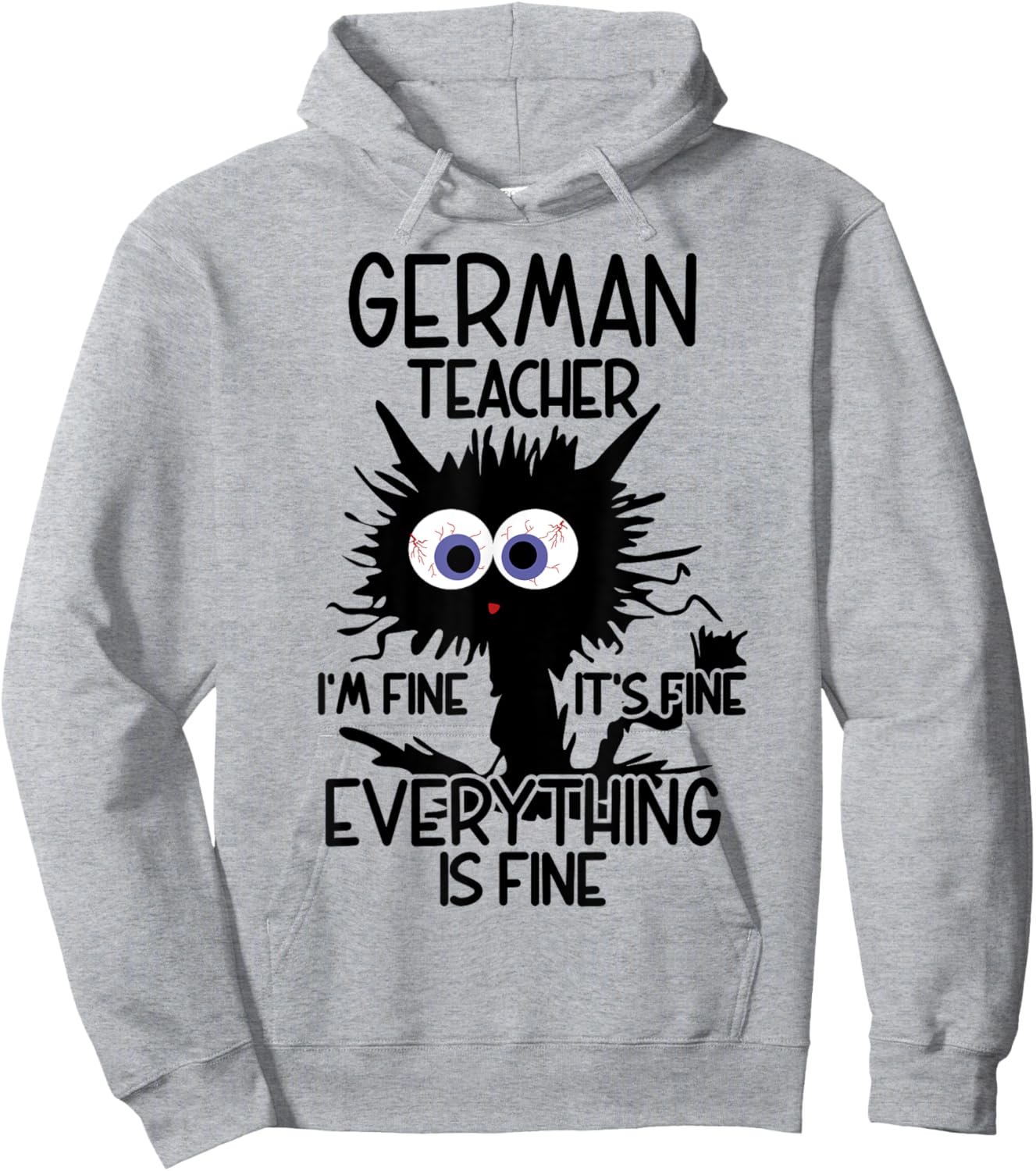 German Teacher Appreciation Merch Hoodie - Hoodie | Ash