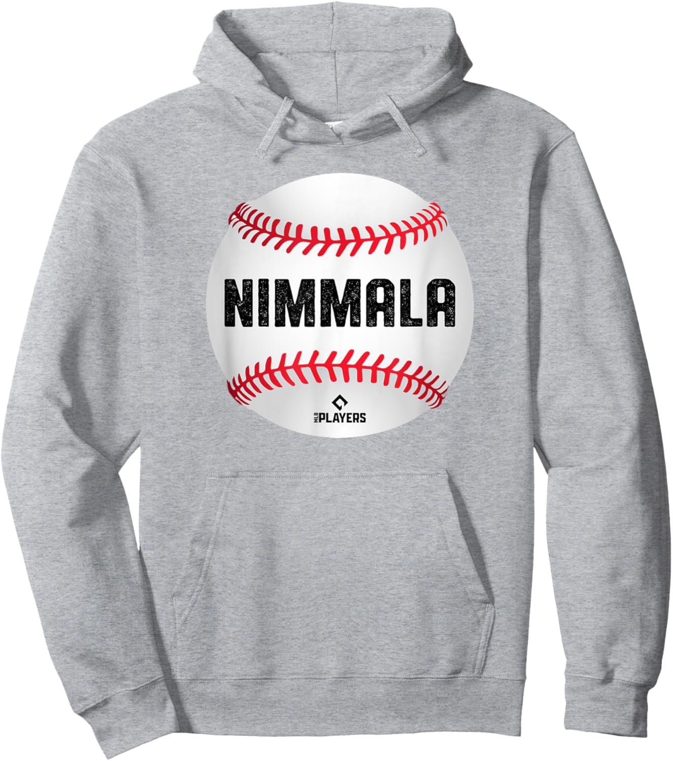 Baseball Arjun Nimmala Prospect Baseball Fan Gear Hoodie - Hoodie | Ash