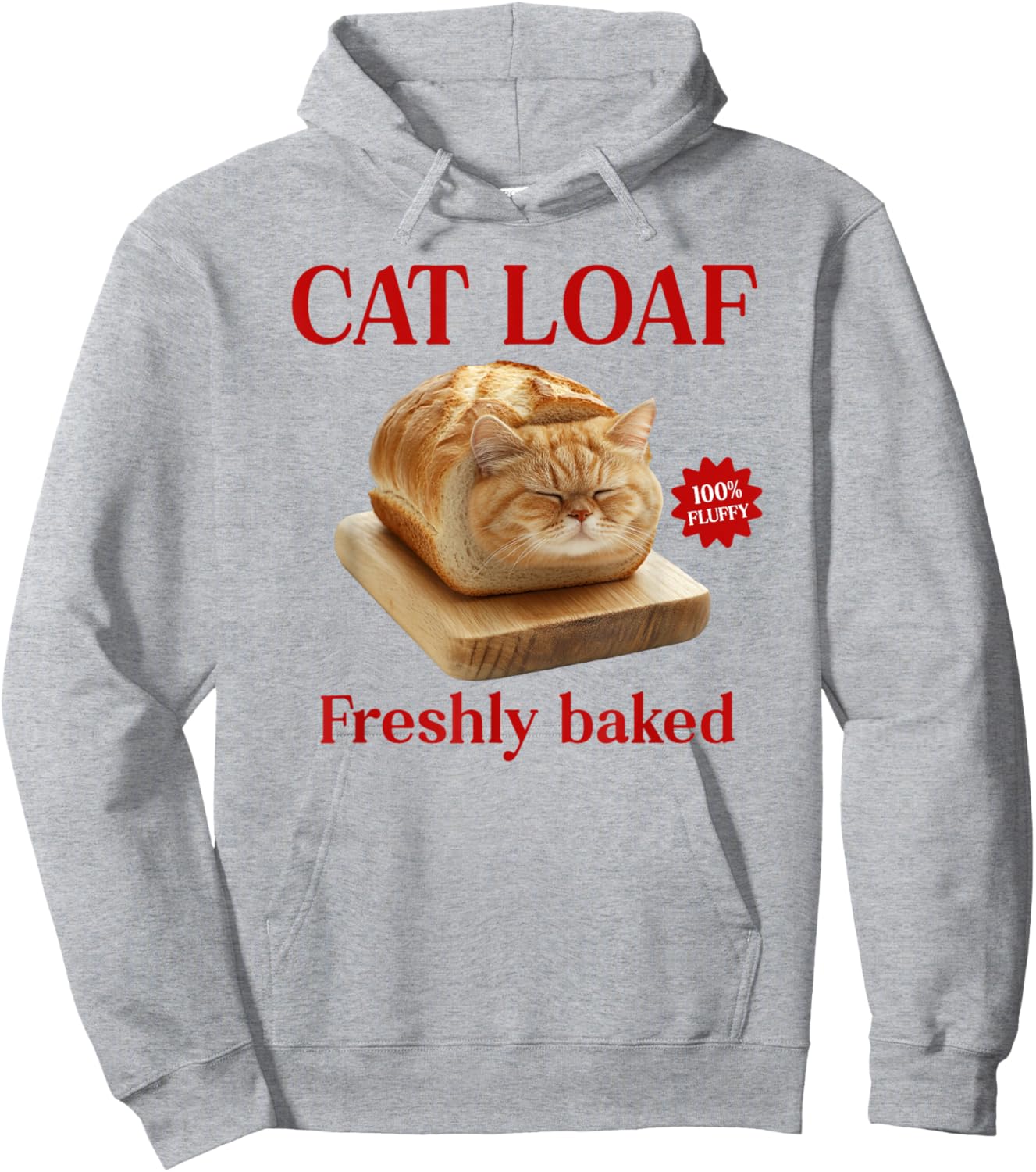 Cat Loaf Men Women Girls Kids Hoodie - Hoodie | Ash