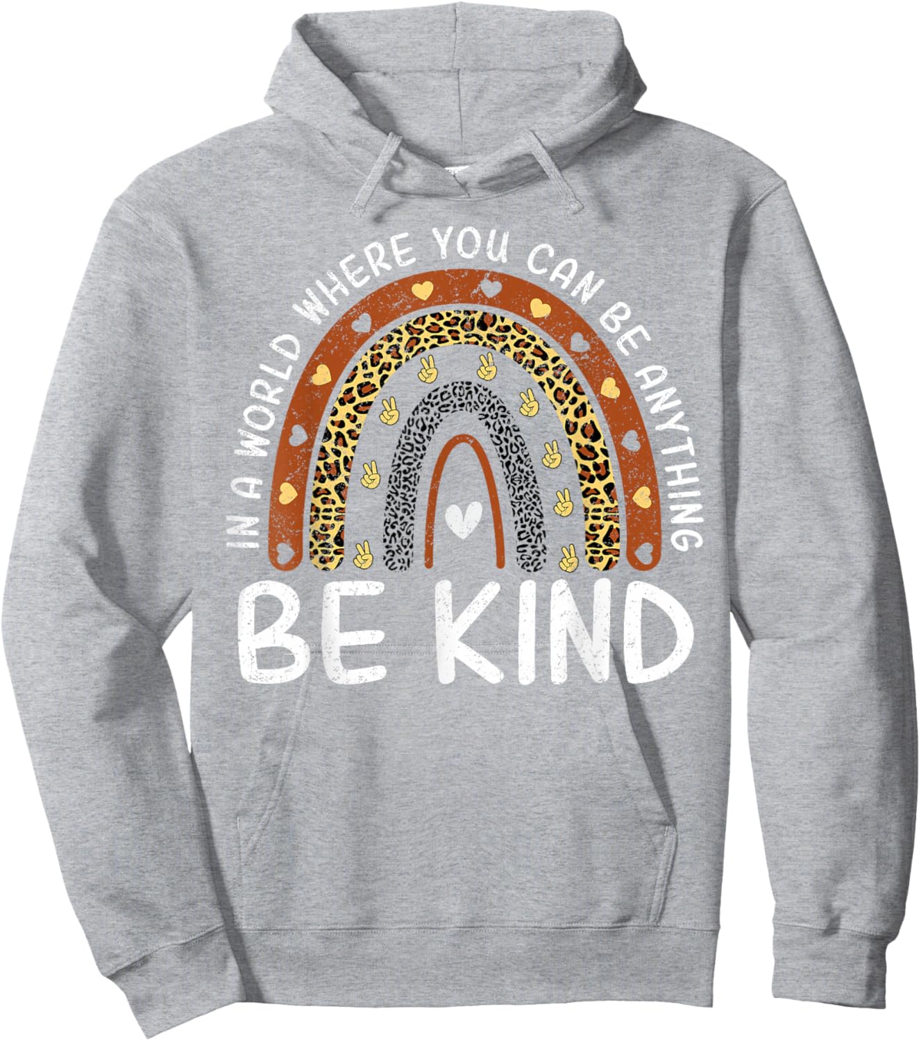 Unity Day Orange Anti Bullying World Kindness Day Kind Hoodie - Hoodie | Ash