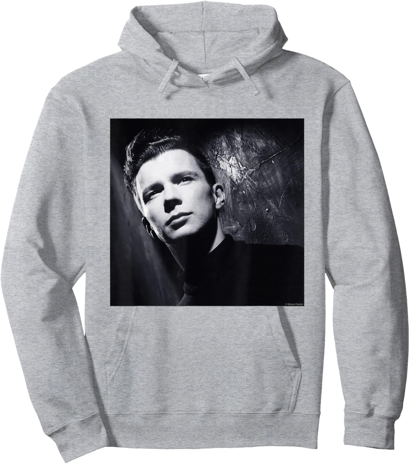 Rick Astley Portrait By Simon Fowler Hoodie - Hoodie | Ash