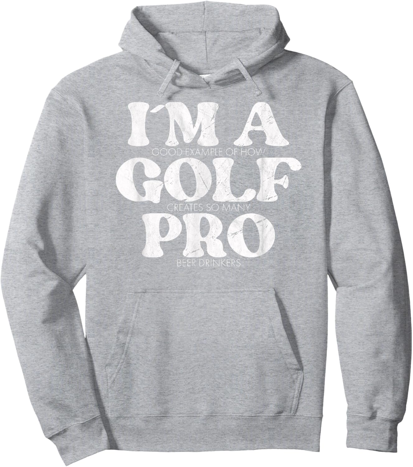 I´m a golf pro golf funny quote golfing Hoodie - Hoodie | Ash