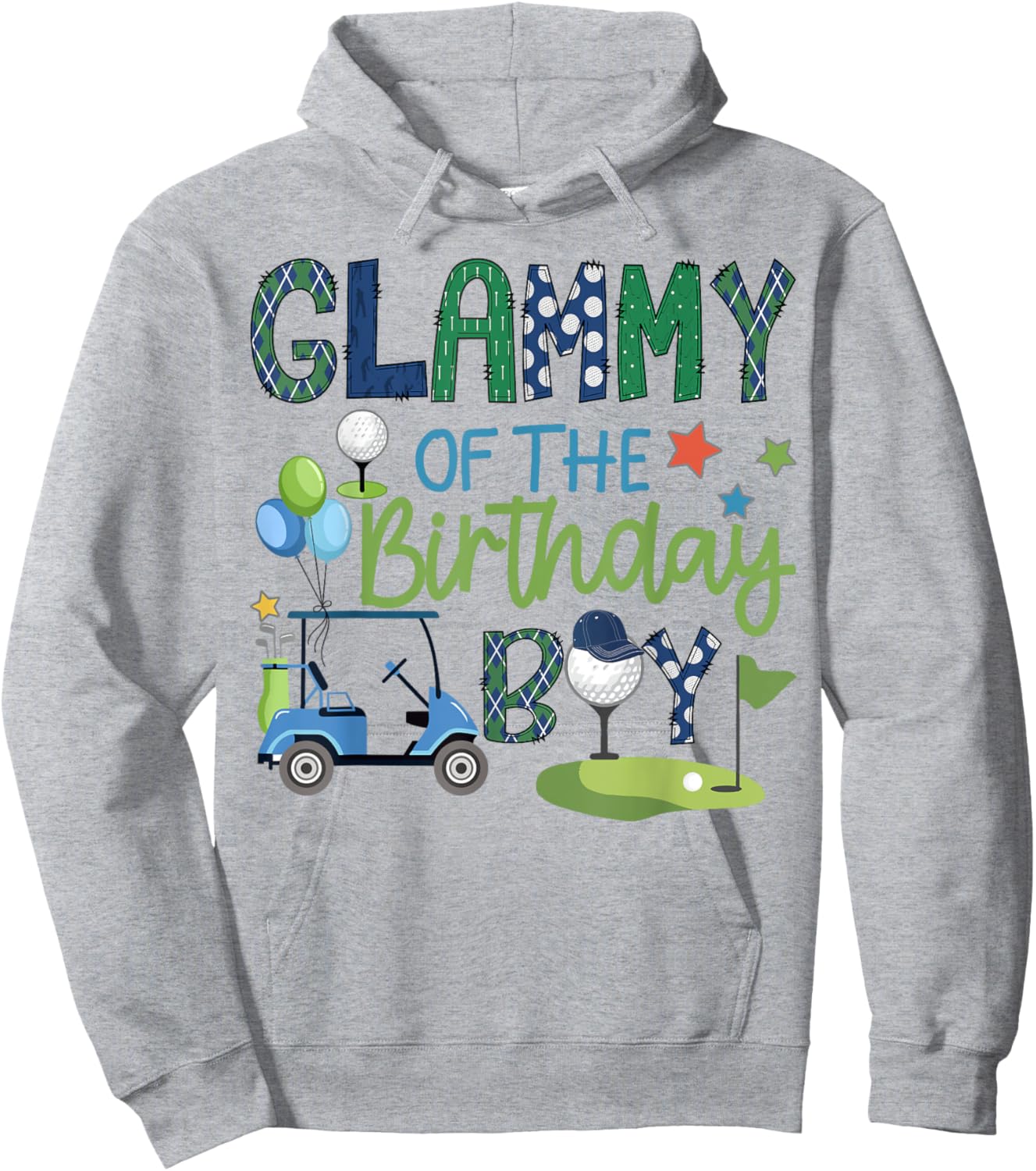 Glammy Of The Birthday Boy Hole in One Golf Sport Hoodie - Hoodie | Ash