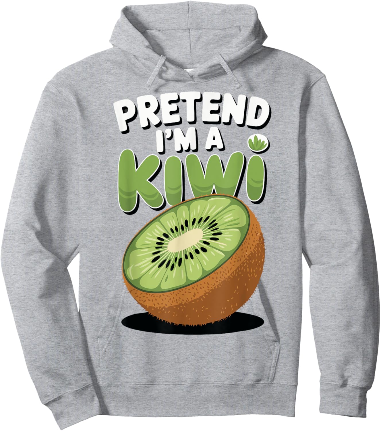 Pretend I'm A Kiwi Hoodie - Hoodie | Ash
