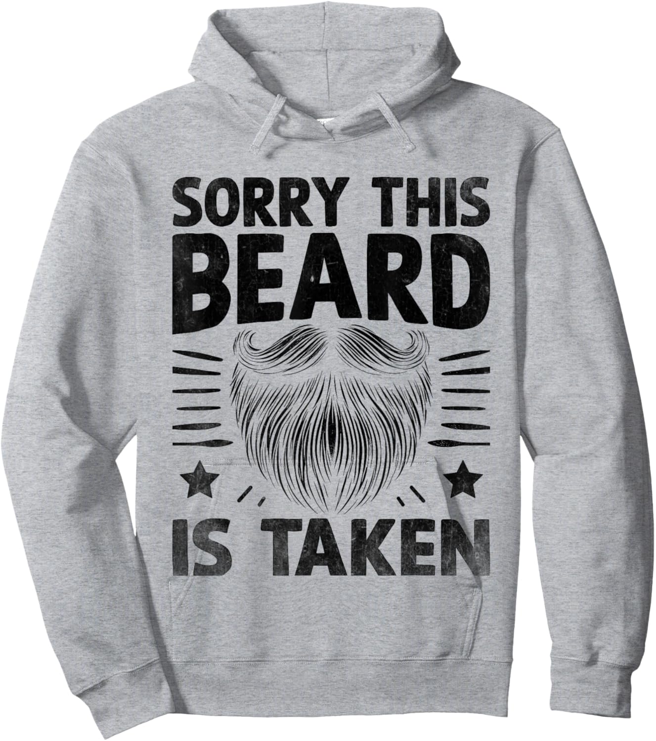 Sorry This Beard Is Taken Bearded Beards Man Hoodie - Hoodie | Ash