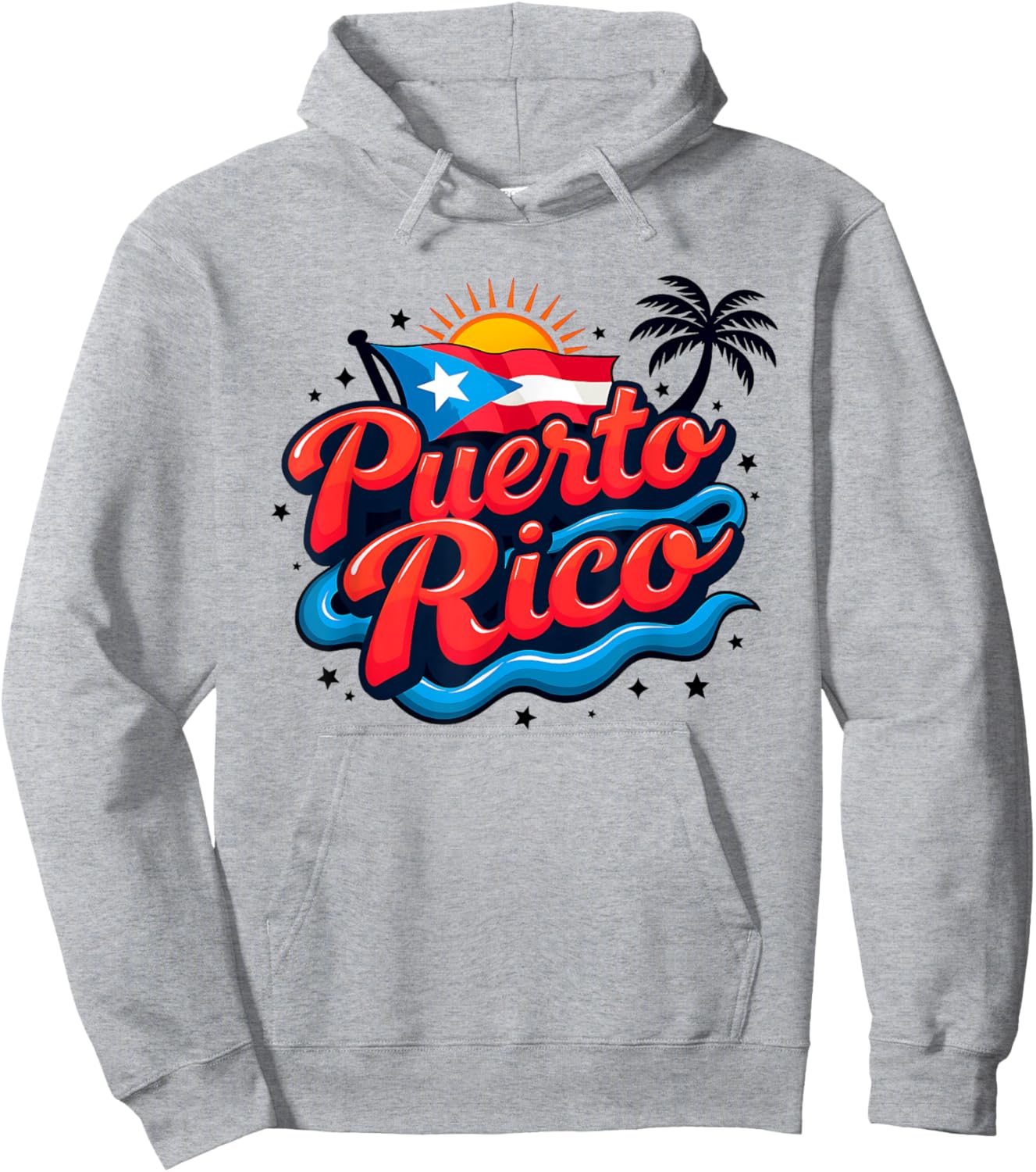 Puerto Rico Flag Vacation Boricua Puerto Rican Women Hoodie - Hoodie | Ash